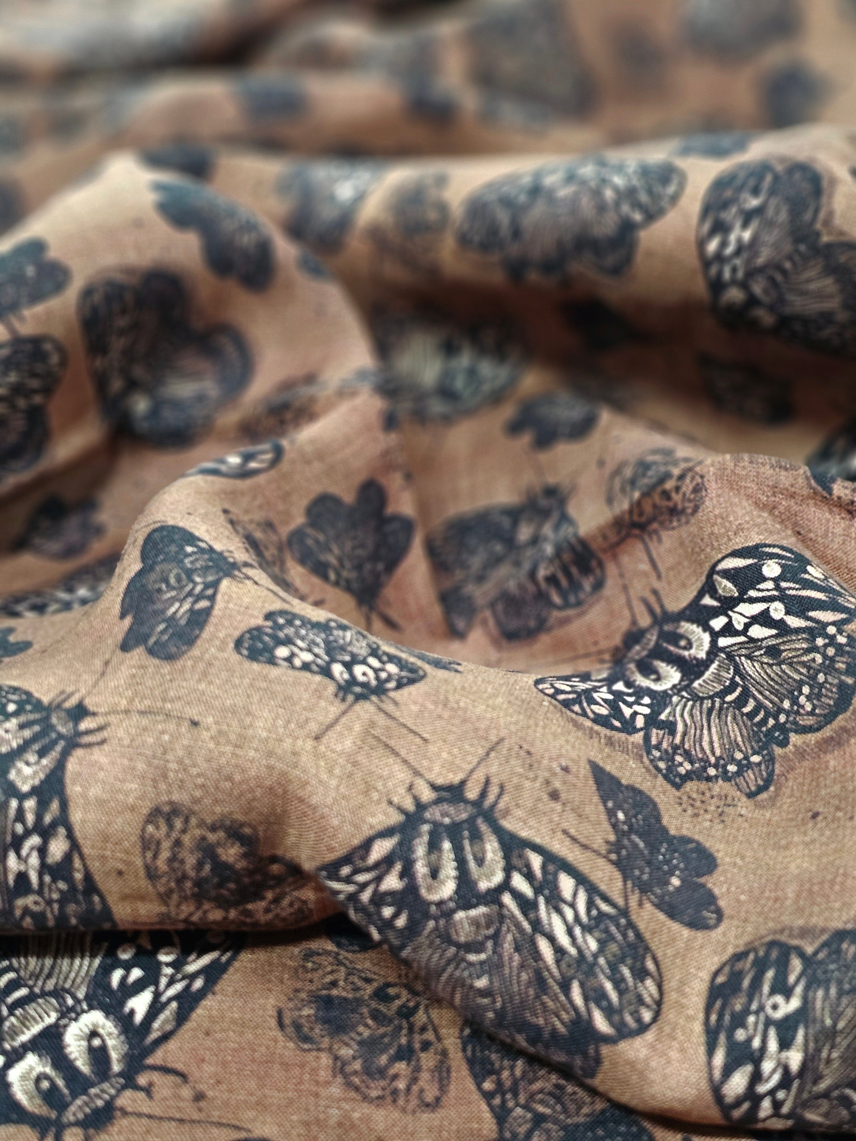 Fabric Organic Linen Hemp - By The Metre fabric The Spotted Quoll Studio 