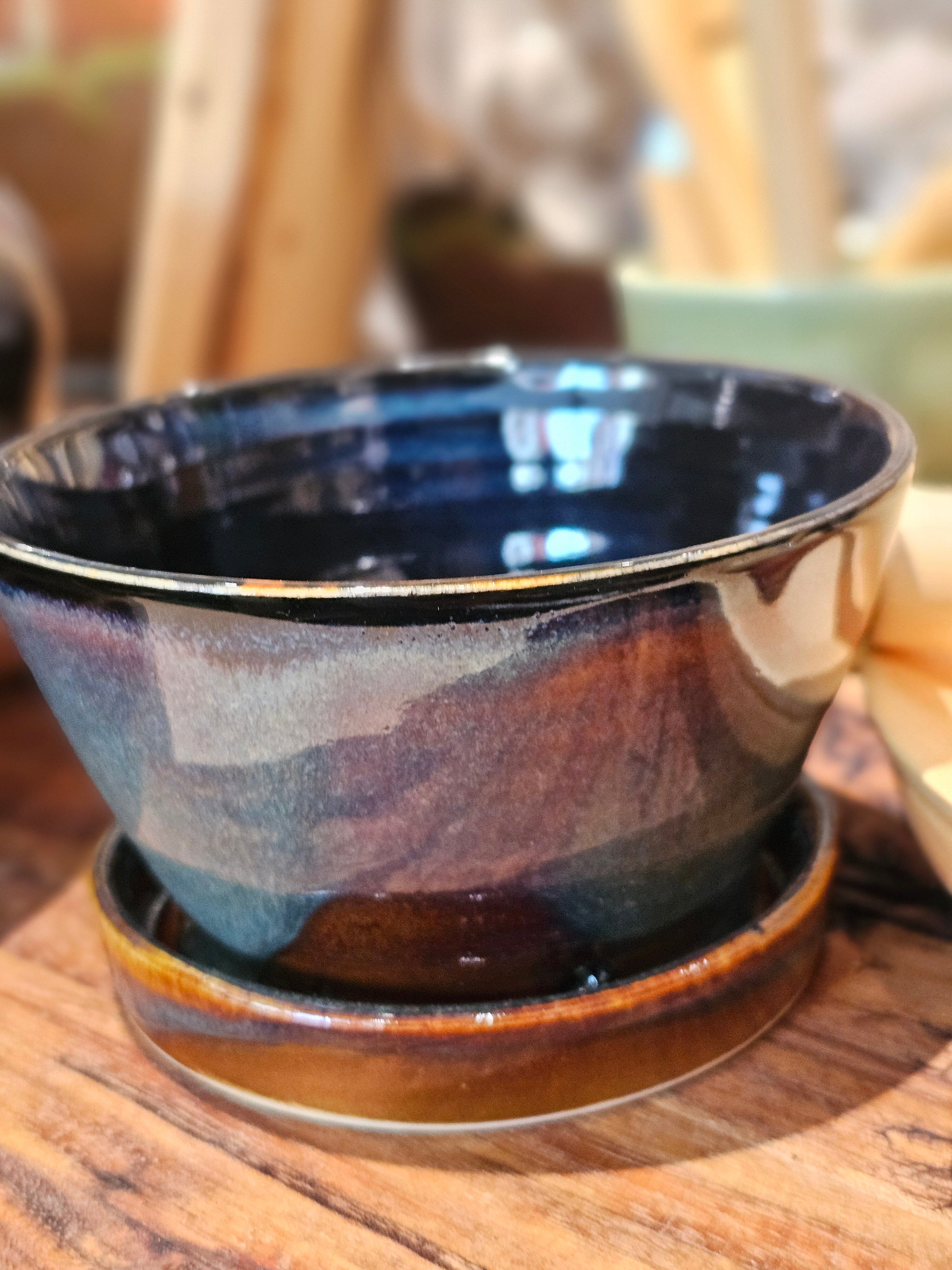 Arny Gyda Pottery Mini Planter - Tasmania ceramics Arny Gyda Woodlands Planter 