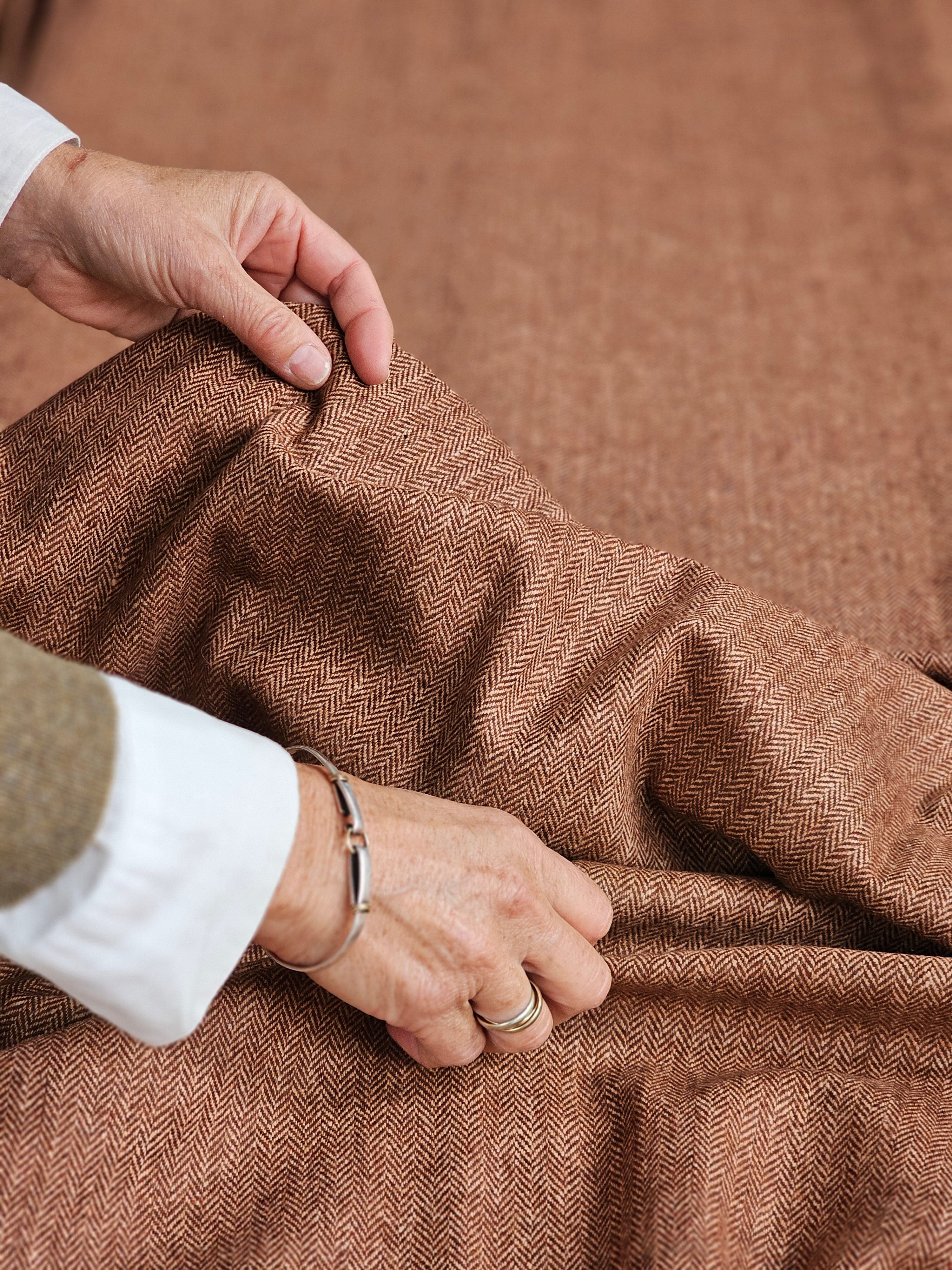 Fabric Organic Felt Wool - By The Metre fabric The Spotted Quoll Studio 