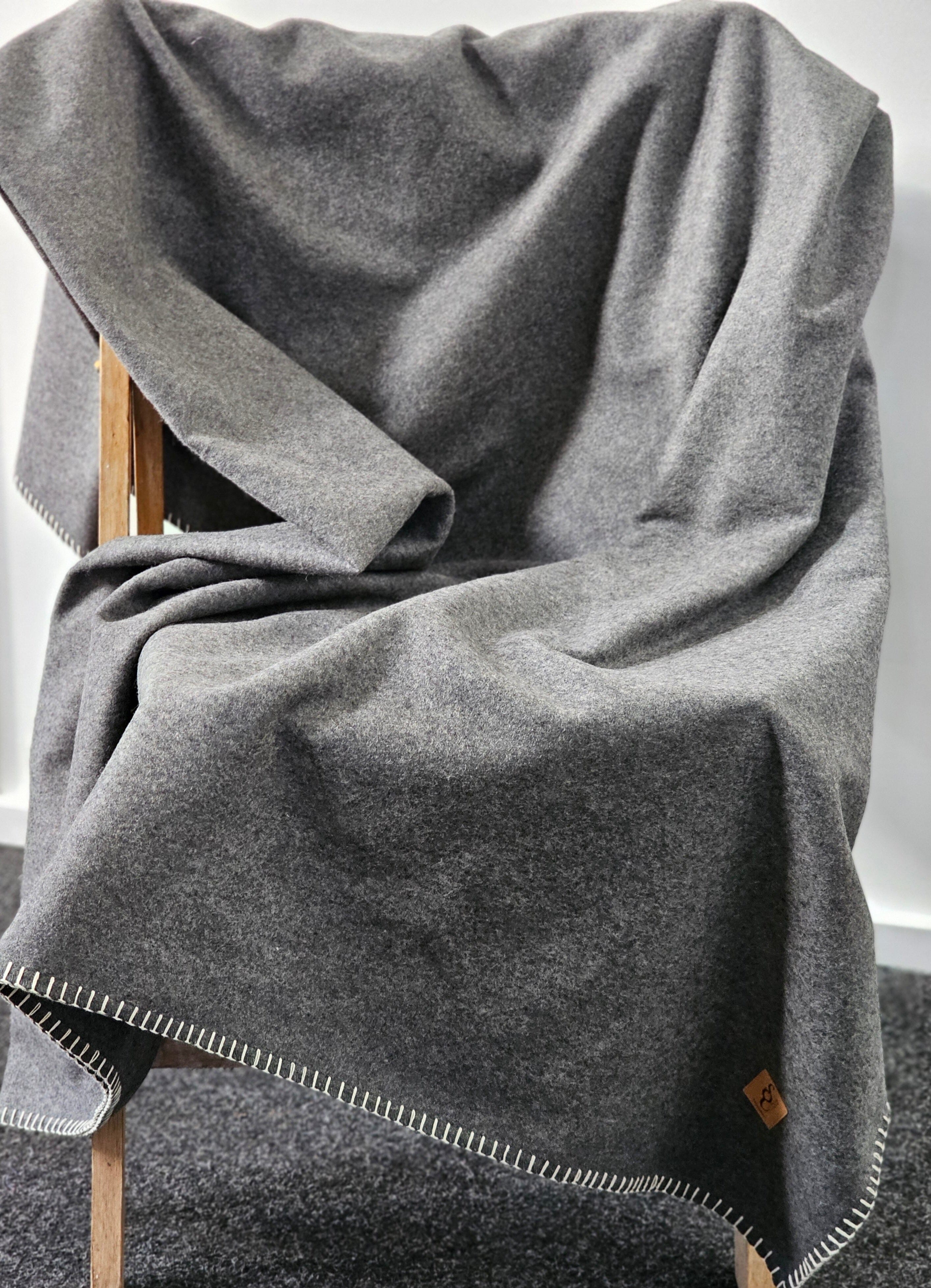 Organic Wool Felt Throw - SQ Studio Throws The Spotted Quoll 