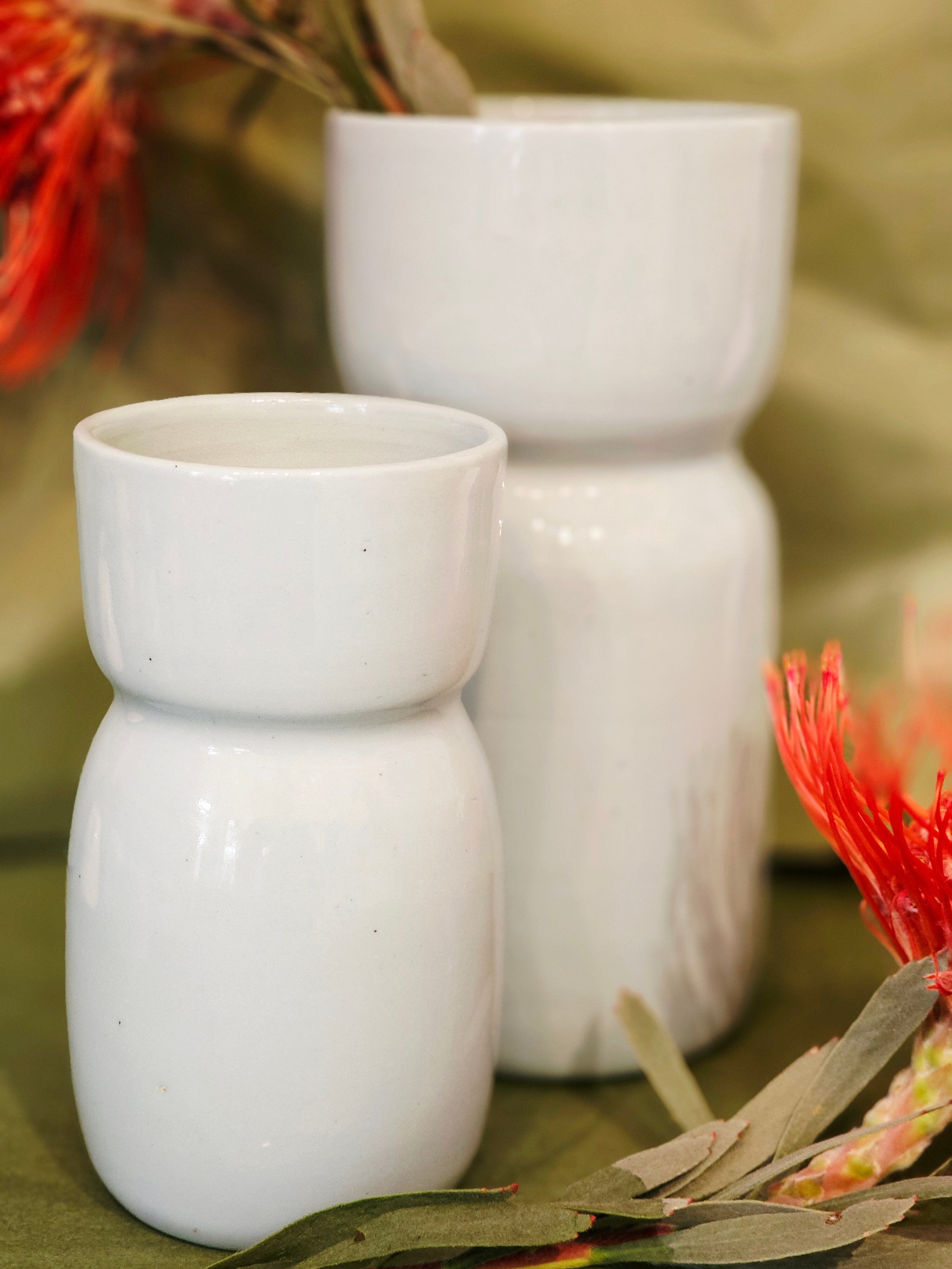 Arny Gyda Pottery Vases- Tasmania ceramics Arny Gyda Cloud Med (150mm) 