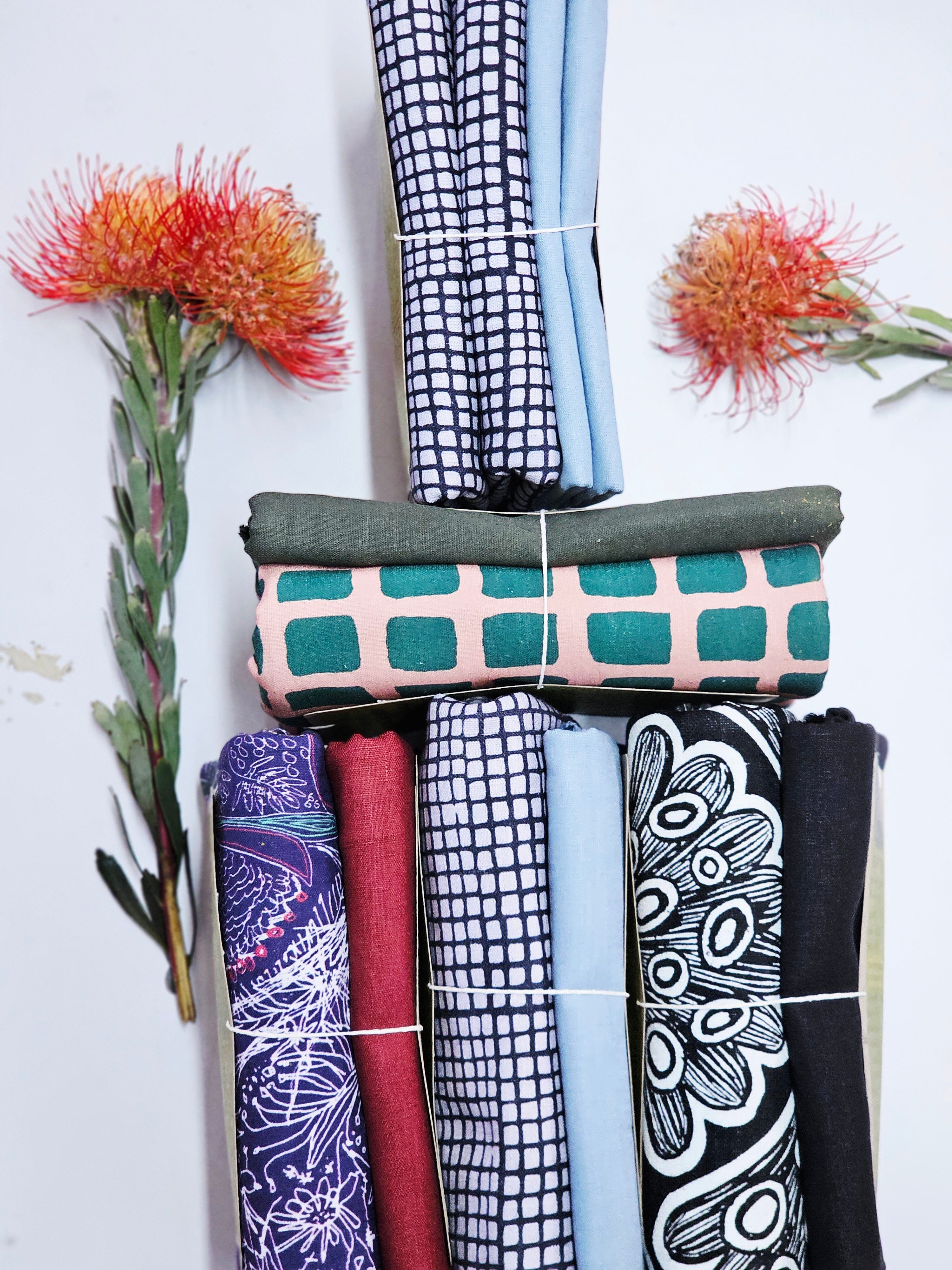 Fabric Inspo Pack - Cut Bundles fabric The Spotted Quoll Studio 