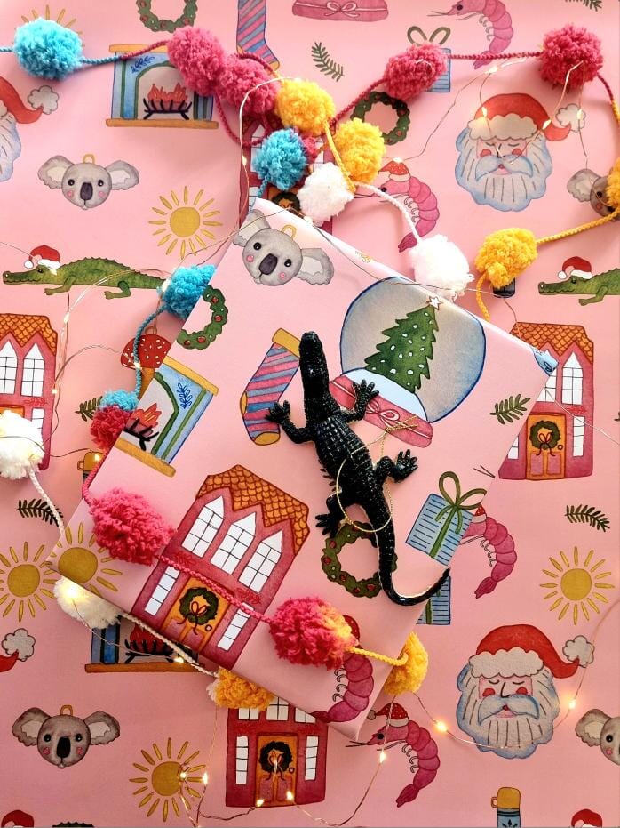 Wrapping Paper- Bosa Art Co Gift Tags & Labels Bosa Art Co 