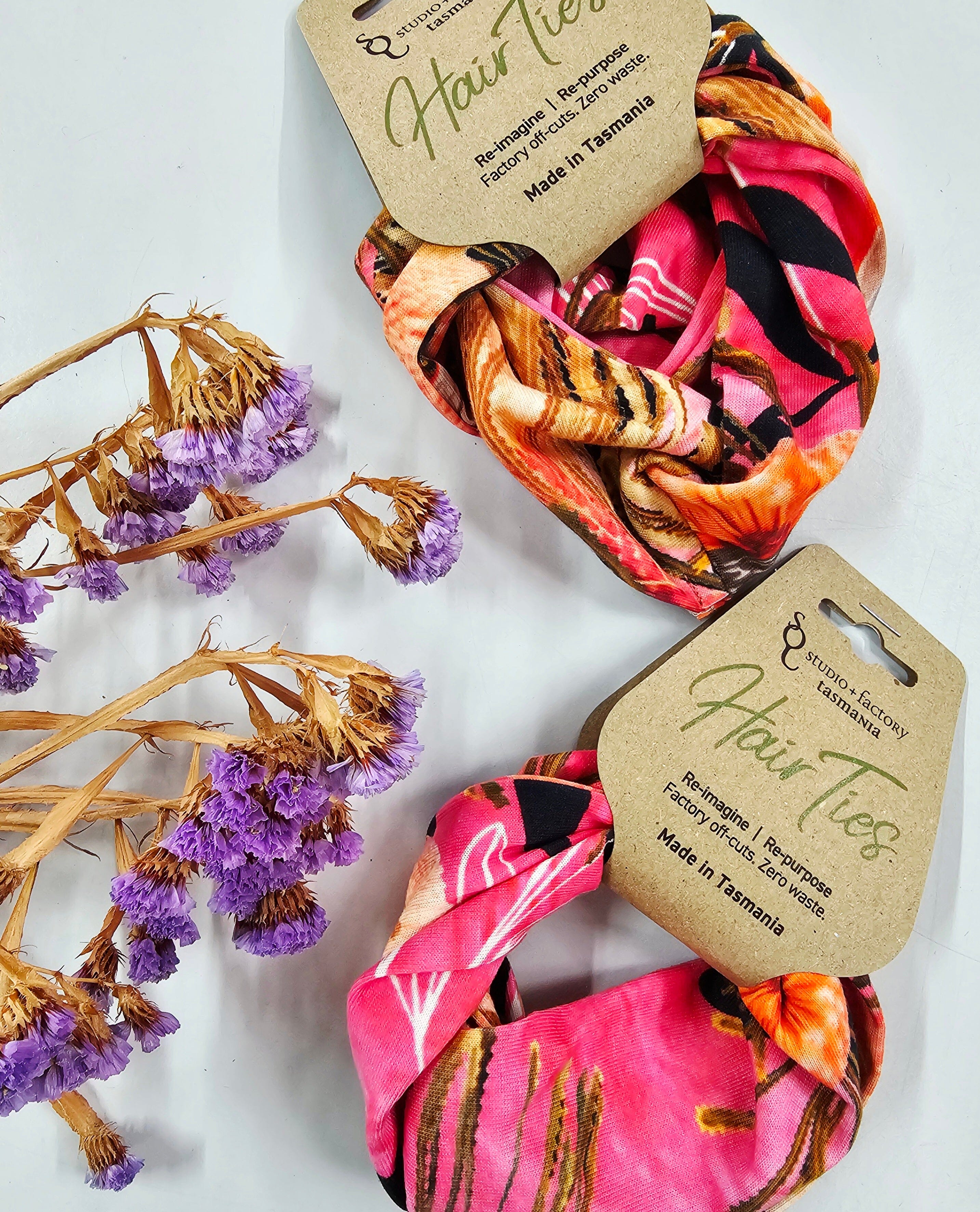 Knotted Headband - Spotted Quoll Studio Hair Accessories The Spotted Quoll Pink Summer Bouquet 