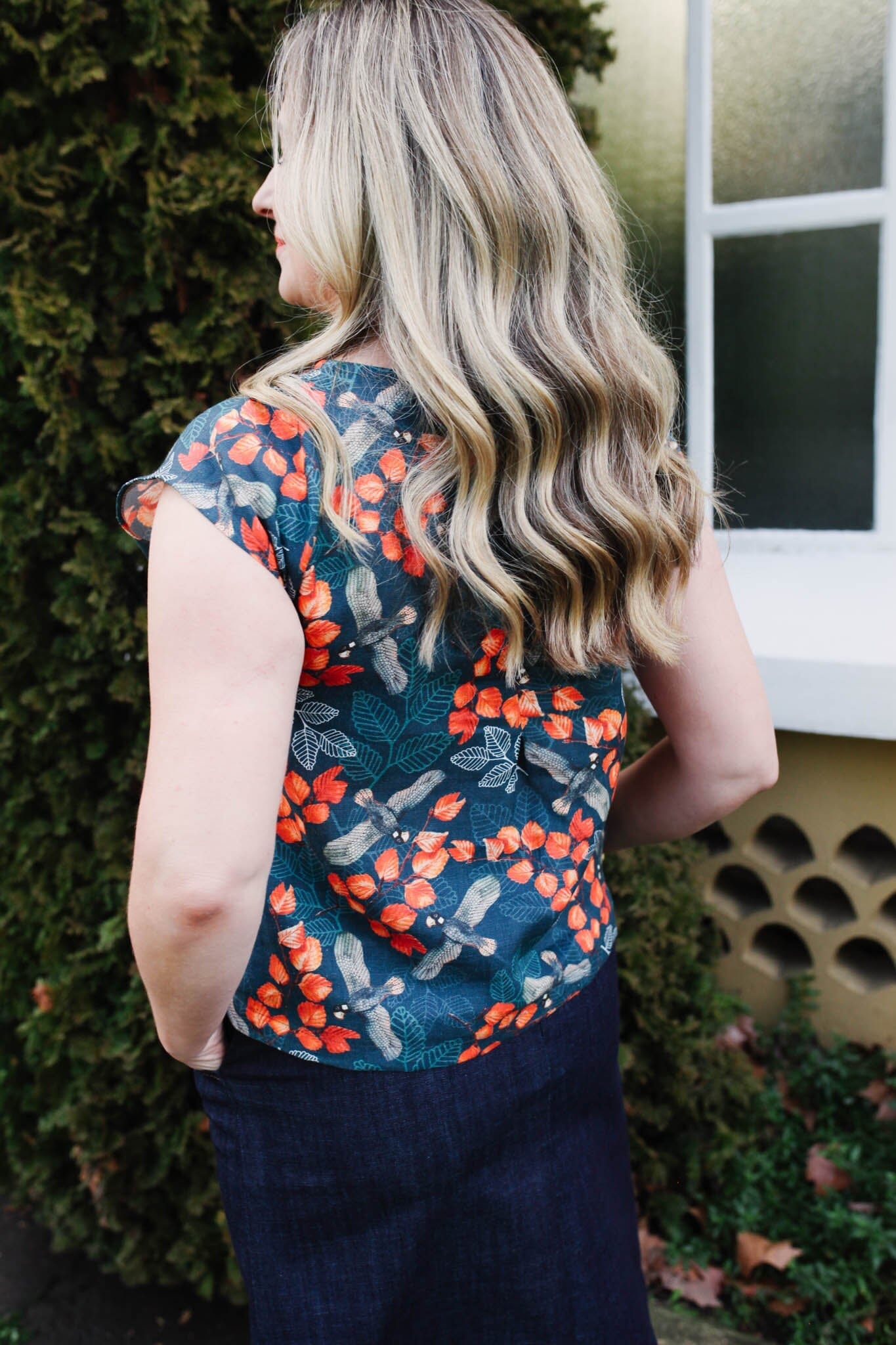 SQ Sewing Pattern - Mini Pleat Top top pattern The Spotted Quoll 