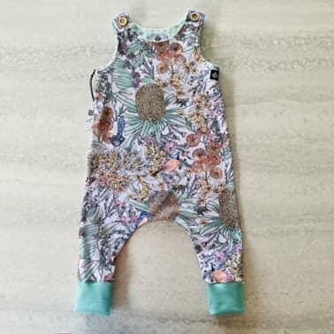 Baby Bodysuits - Worm Wear Tasmania Bodysuits Worm Wear Tasmania 1 Overalls Banksia and Myrtle