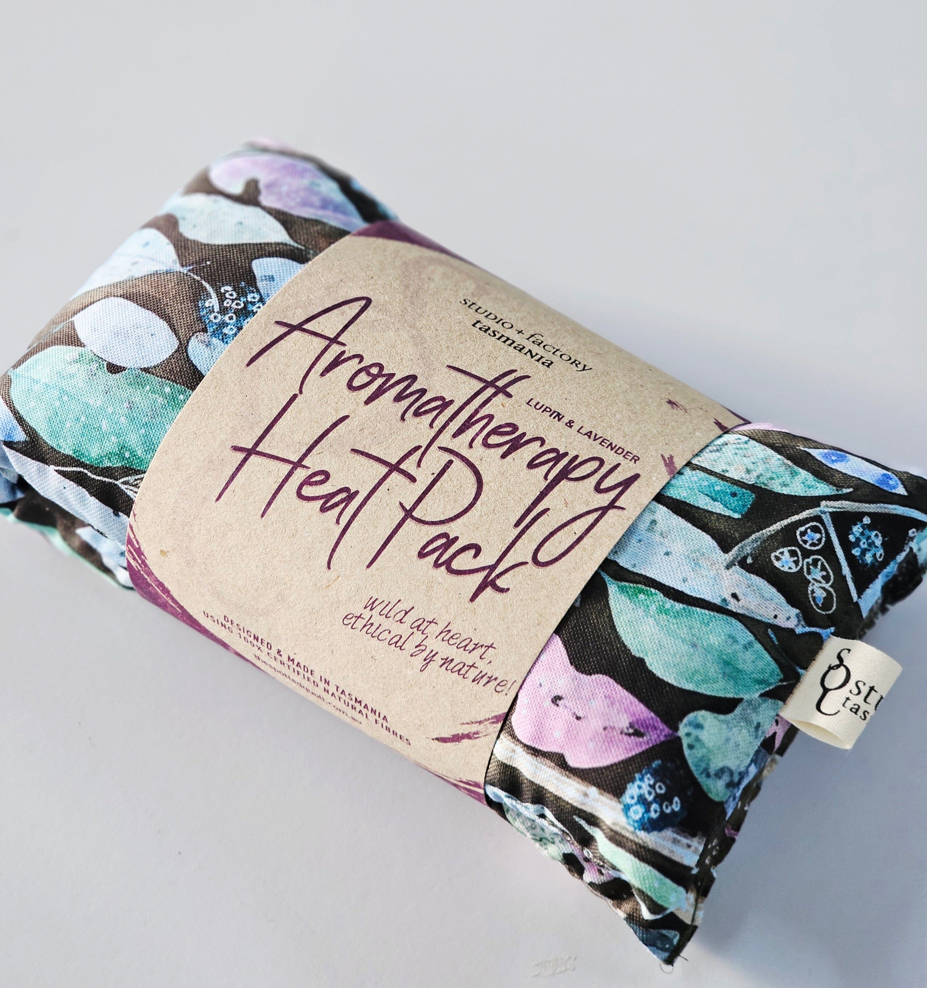 Aromatherapy Heat/Cold pack - Lupin & Lavender Heating Pads The Spotted Quoll Long Aurora Australis 