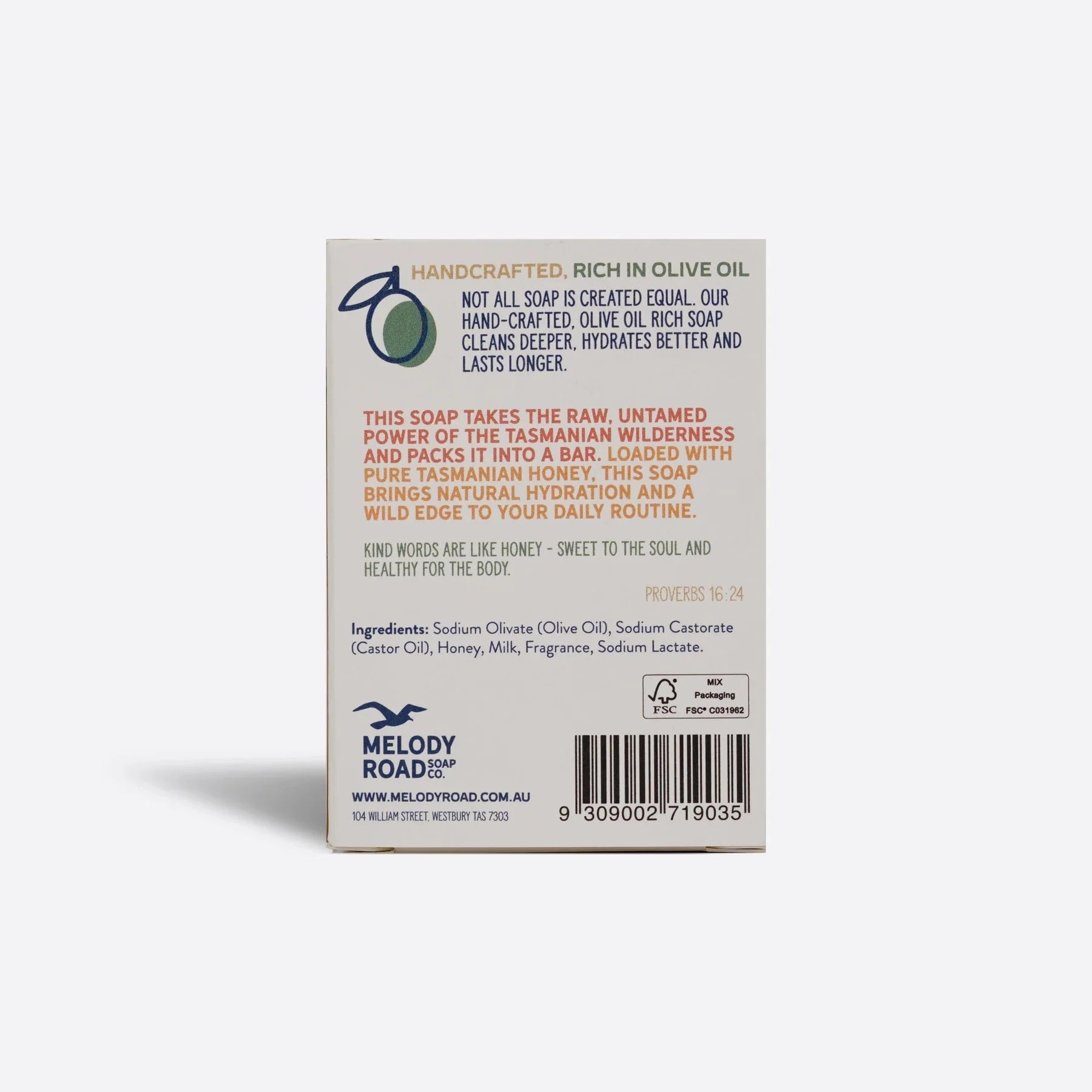 Melody Road Soap Co. - Bar Soap 130g Body Melody Road Soap Co. 