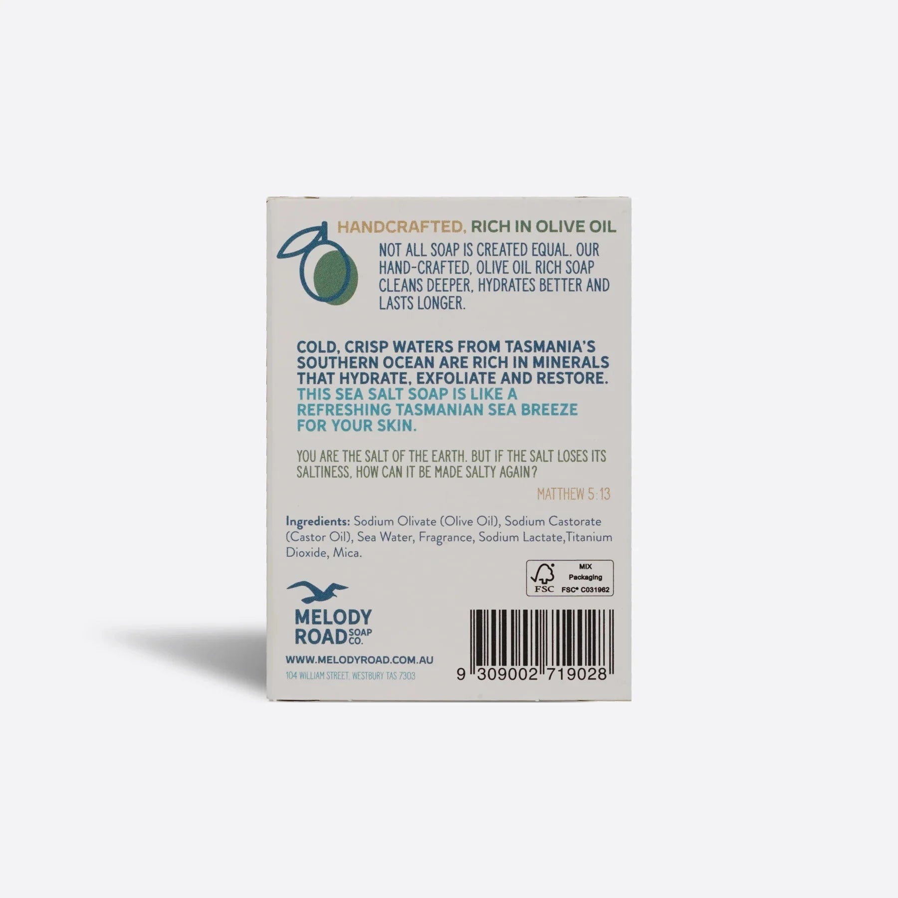 Melody Road Soap Co. - Bar Soap 130g Body Melody Road Soap Co. 