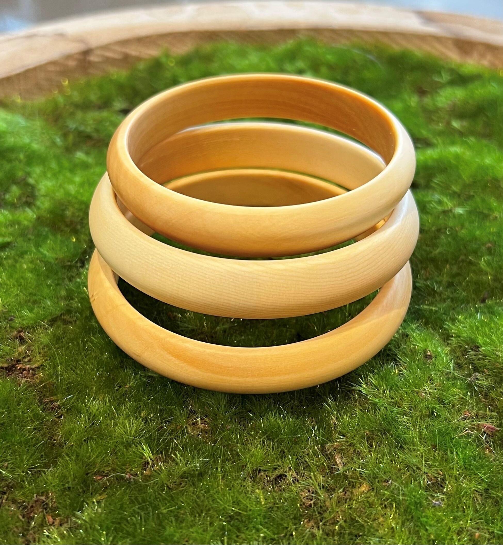 Tasmanian Timber Jewellery - Kate O'Farrell Design Bangle Kate O' Farrell Bangle Skinny (Huon Pine) 