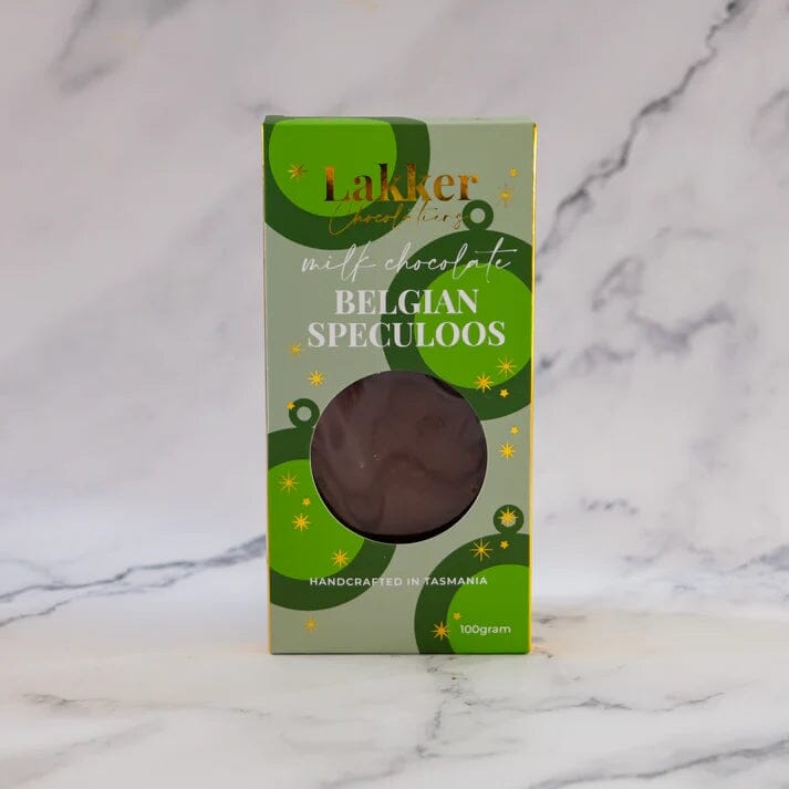 Lakker Chocolatiers chocolate Lakker Christmas - Milk Chocolate Belgian Speculoos 