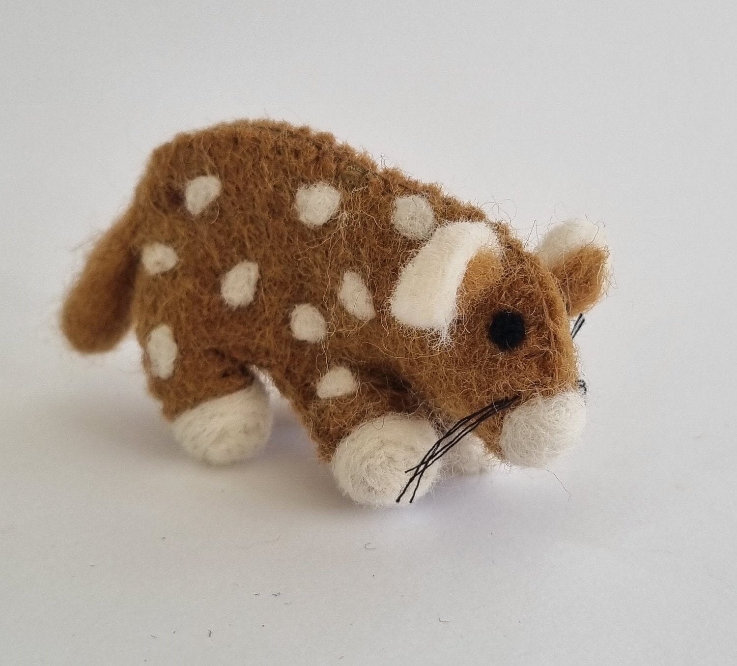 Wool Felt Finger Puppets - Create & Wonder finger puppets Create & Wonder Spotted Quoll 