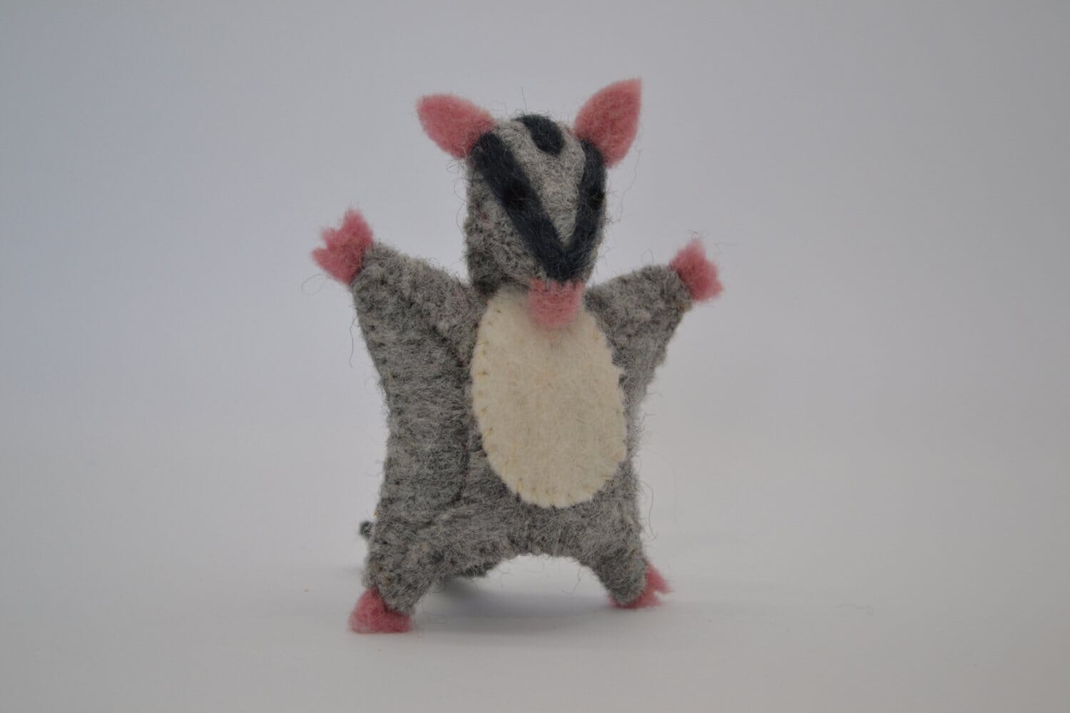 Wool Felt Finger Puppets - Create & Wonder finger puppets Create & Wonder Sugar Glider 