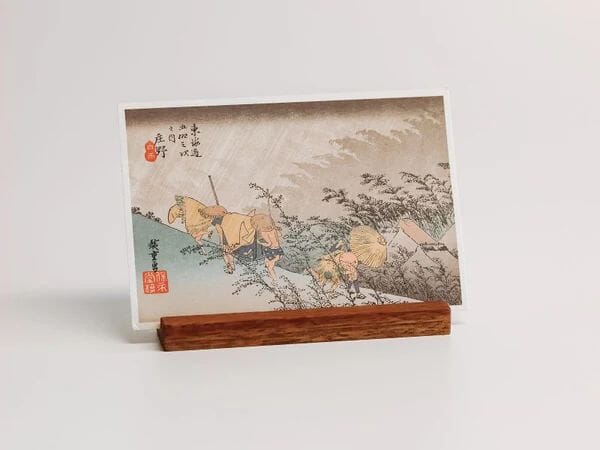 Pressi Frame-Corner Block frame Corner Block Studio Blonde Hardwood Tabletop Photo Holder 