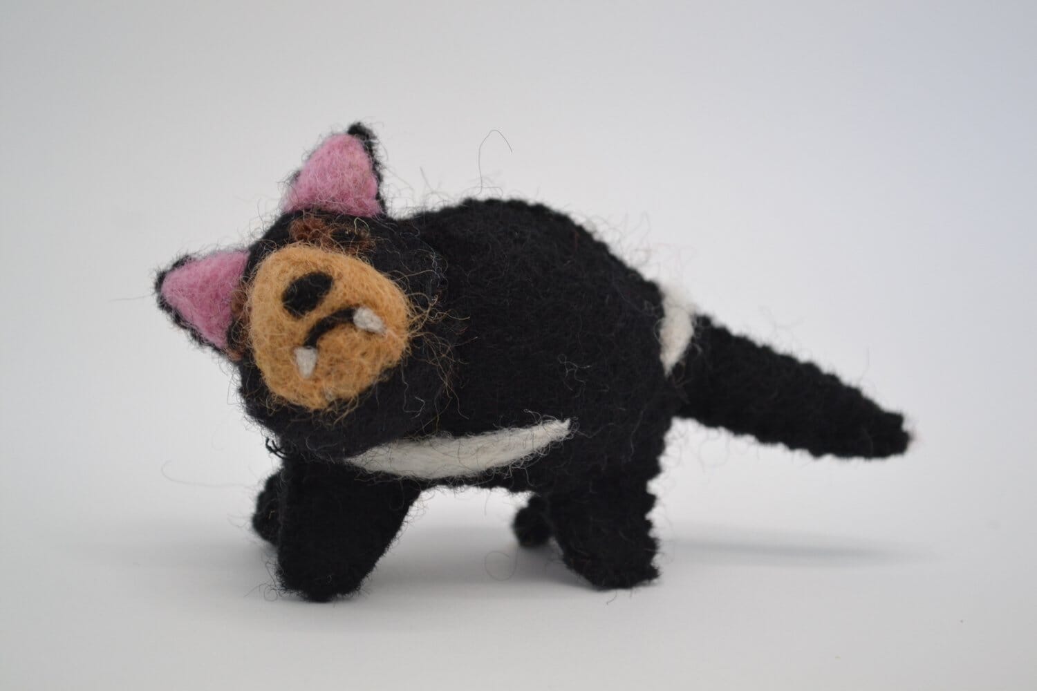 Wool Felt Finger Puppets - Create & Wonder finger puppets Create & Wonder Tassie Devil 