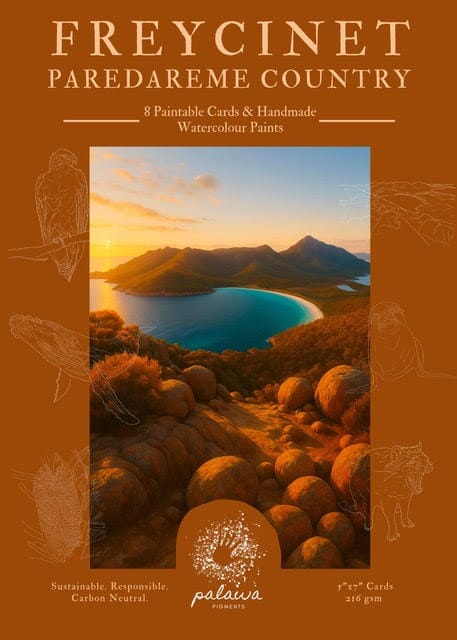 Palawa Pigments Scared Paints - Freycinet – The Spotted Quoll
