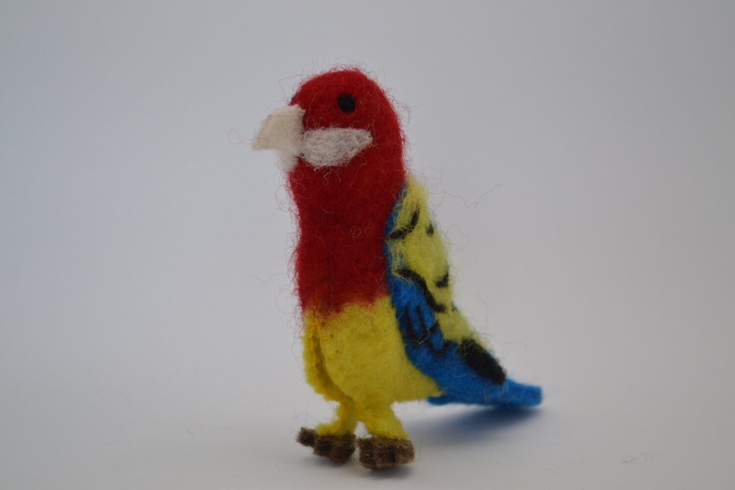 Wool Felt Finger Puppets - Create & Wonder finger puppets Create & Wonder Yellow Rosella 