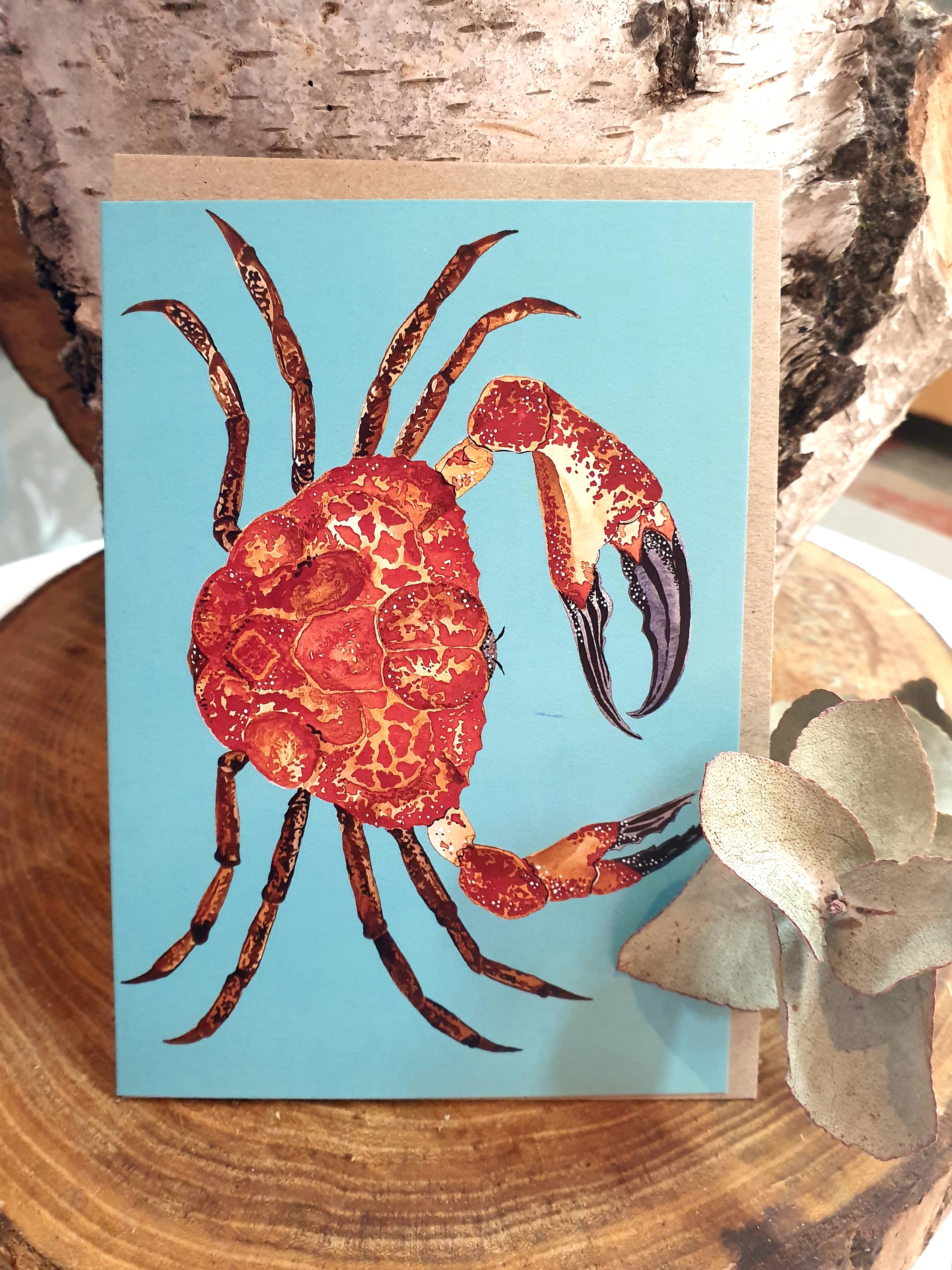 Bosa Art Co Greeting Cards greeting cards Bosa Art Co Giant Crab 
