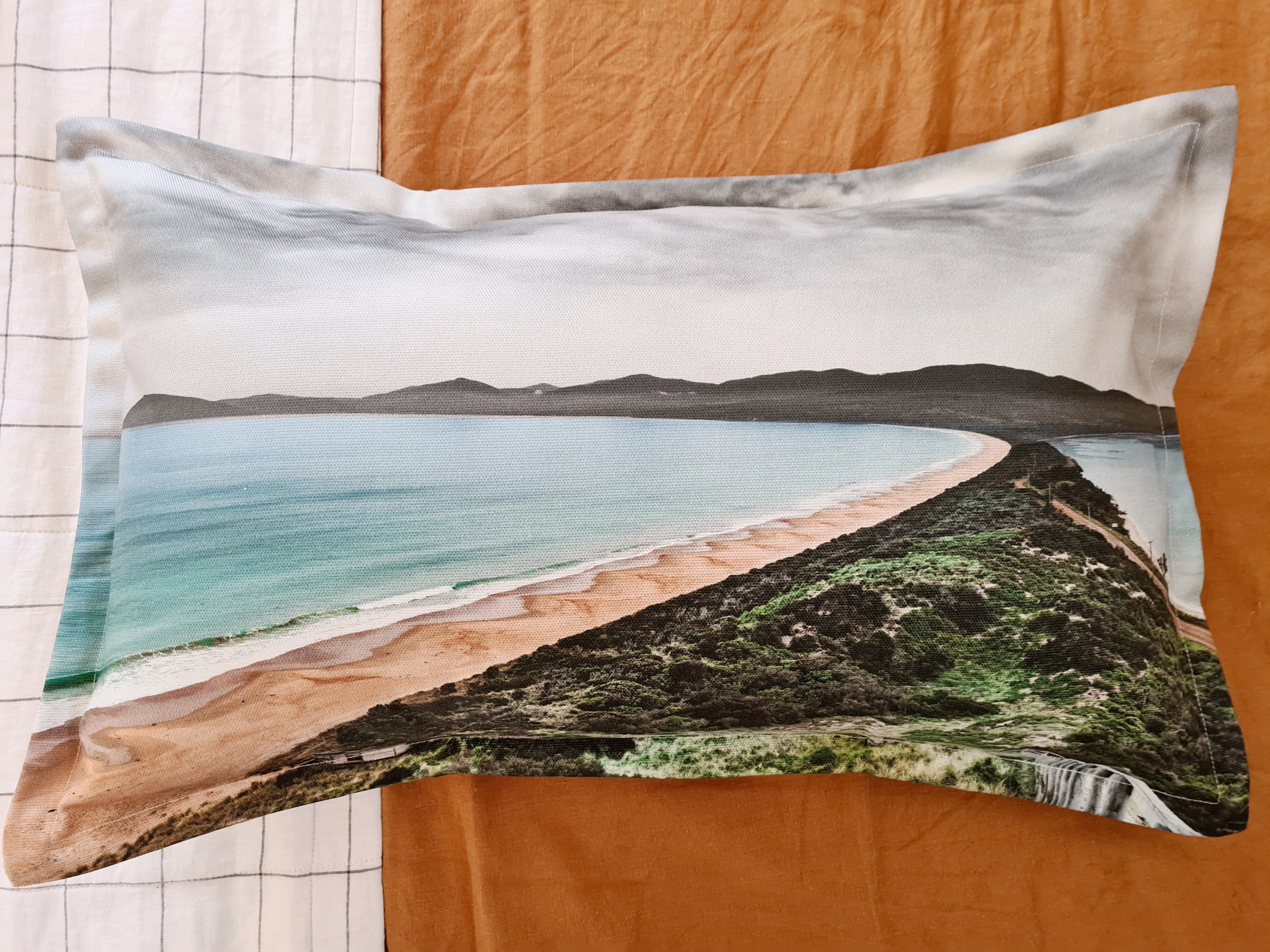 Printed Canvas Cushion - Bruny Island Cushions The Spotted Quoll 