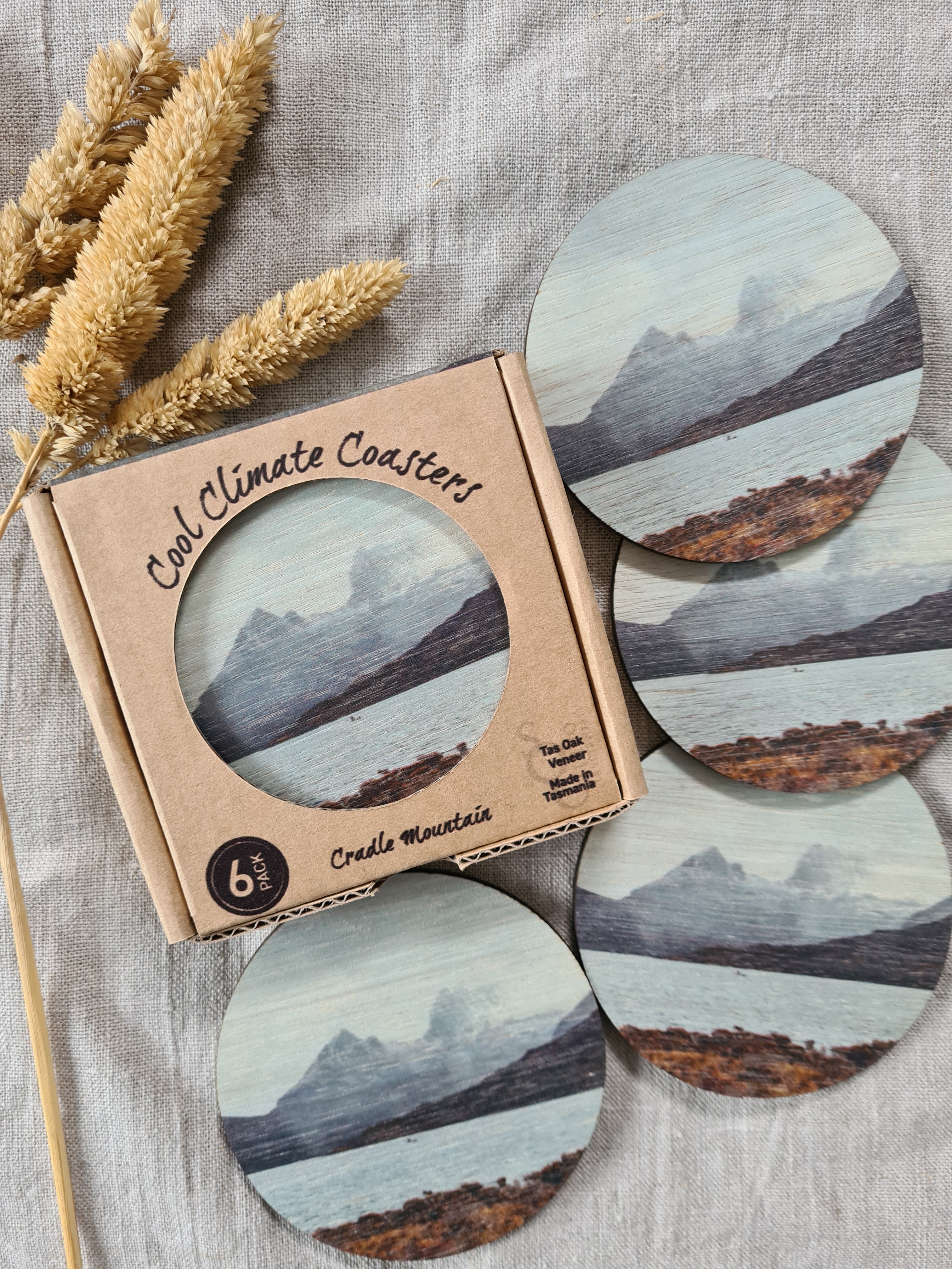Coasters Cool Climate - The Spotted Quoll Studio tablewear The Spotted Quoll Cradle Mountain 