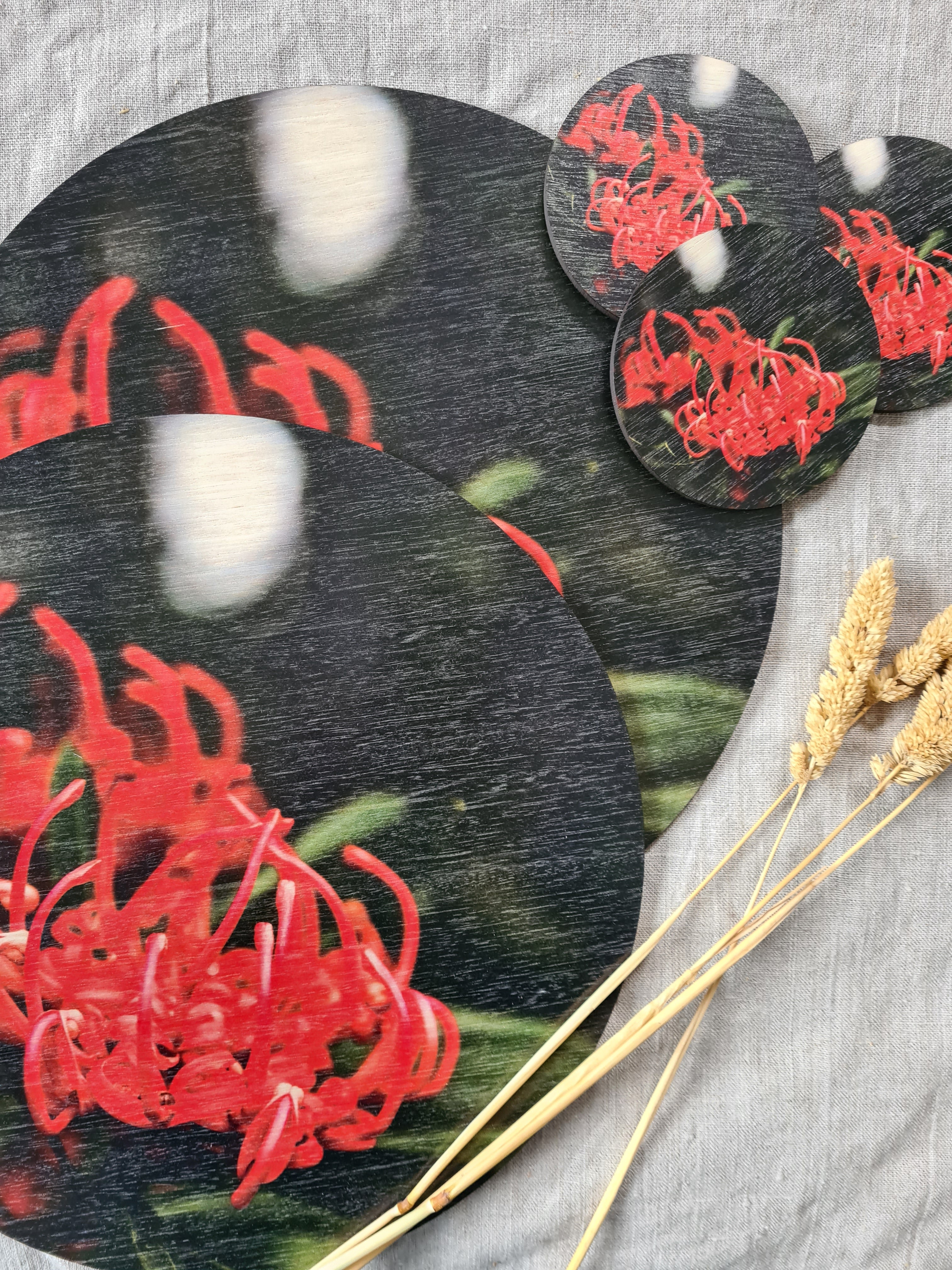 Placemat and Coaster Sets - Hamish Lockett placemats The Spotted Quoll 