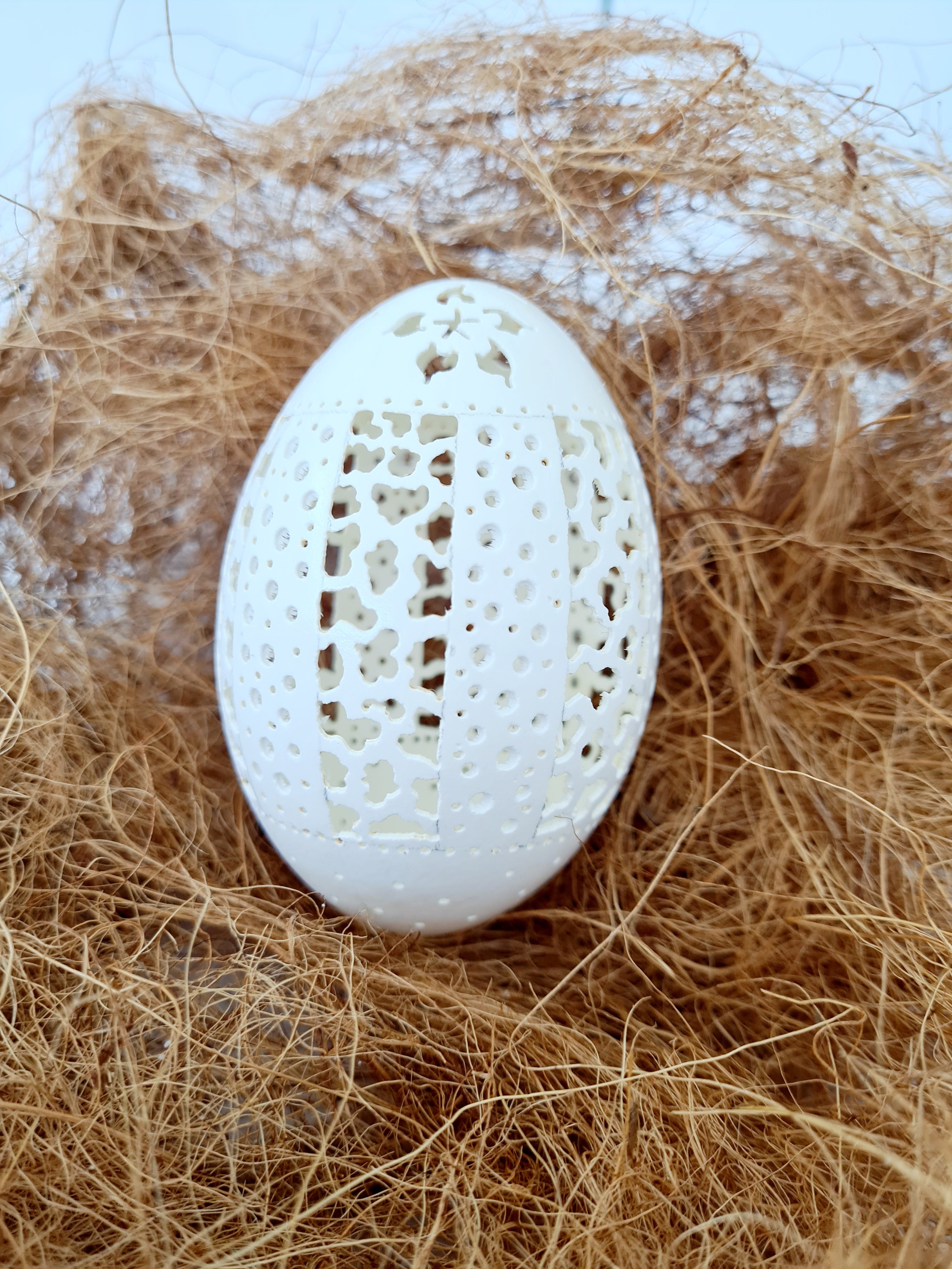 Carved Duck Eggs carved eggs The Spotted Quoll 1 