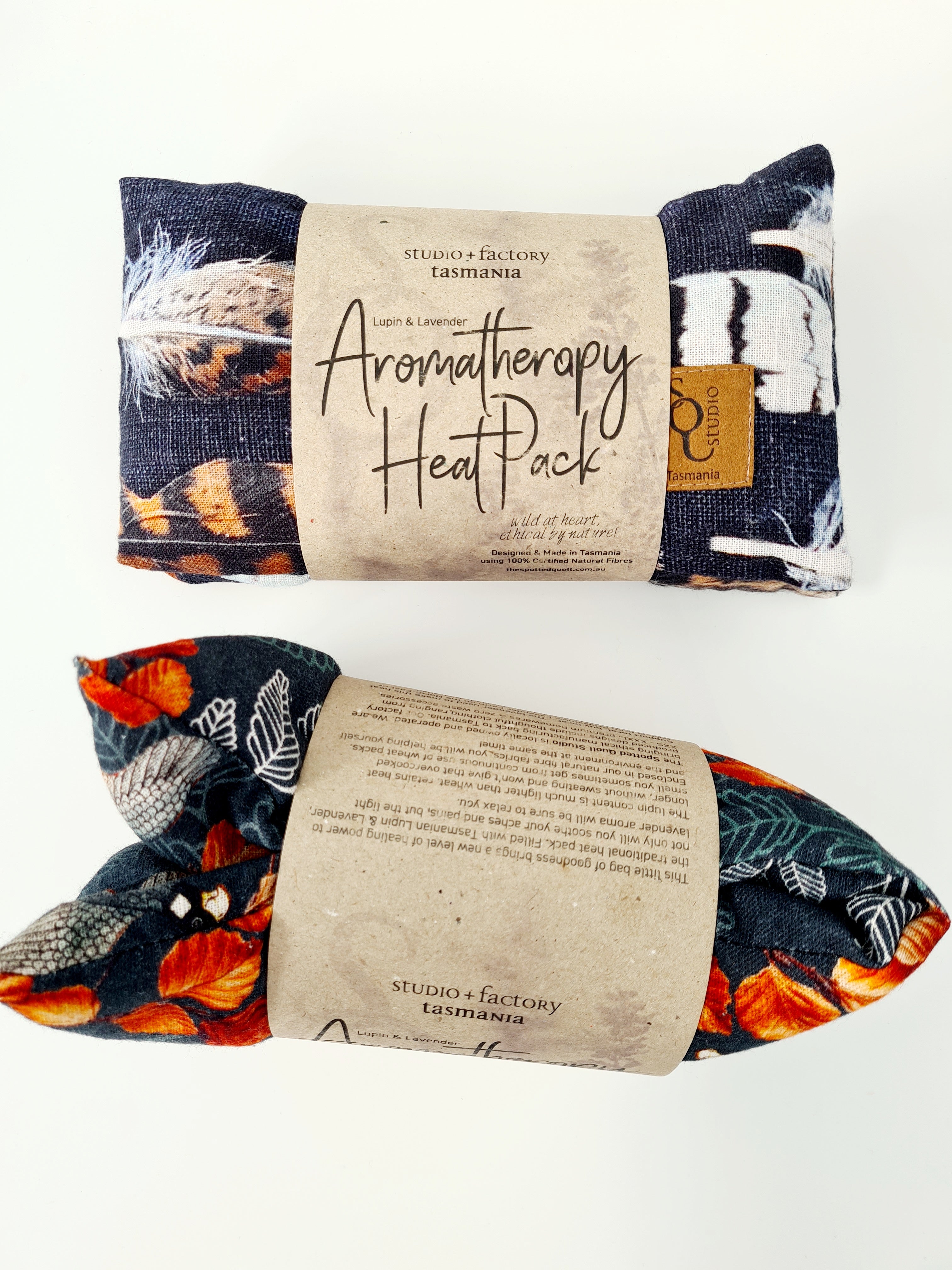 Aromatherapy Heat/cold pack - Lupin & Lavender Heating Pads The Spotted Quoll 
