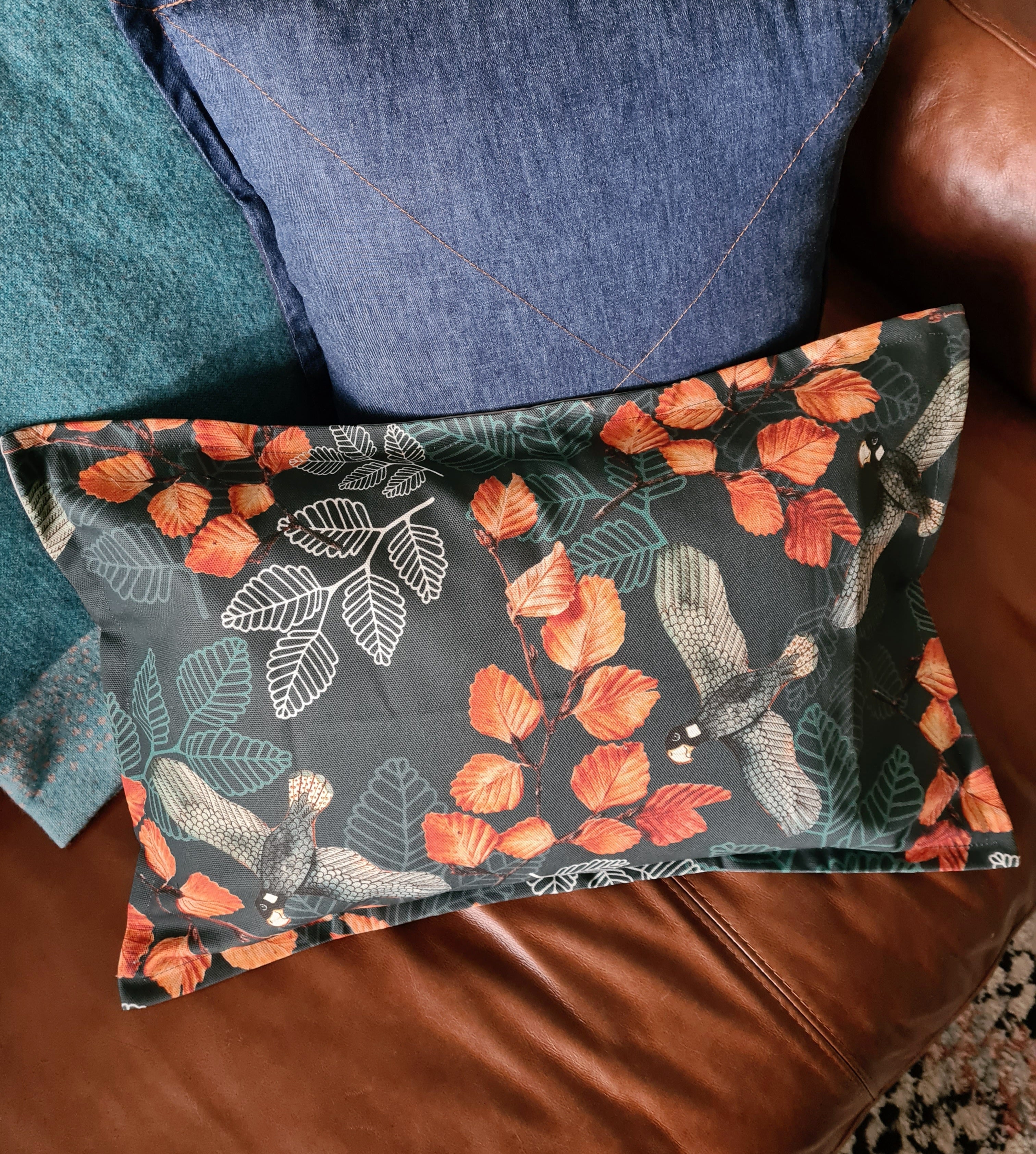 Printed Canvas Cushion - Turning Fagus Cushions The Spotted Quoll 35 x 55cm 