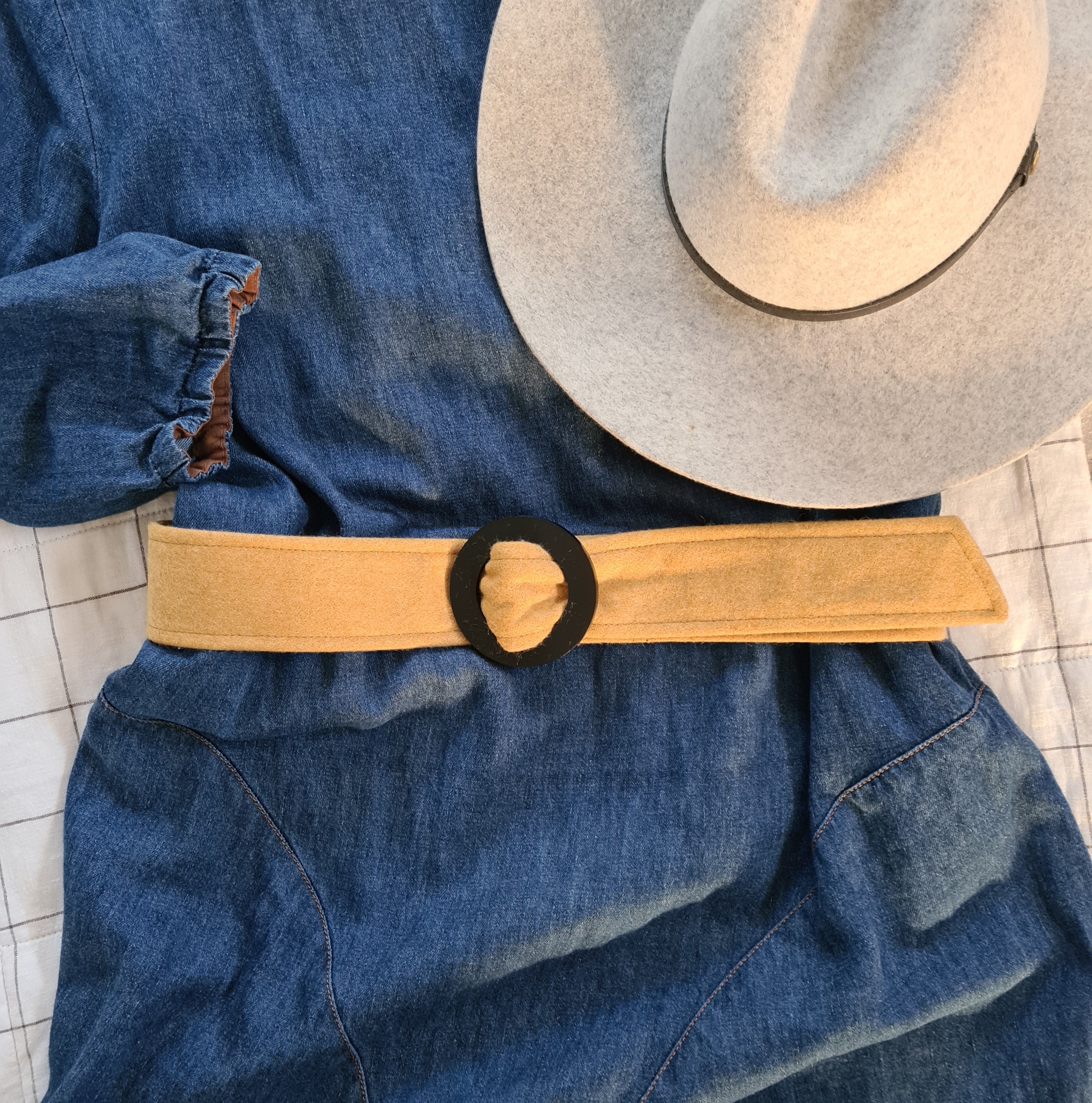 Organic Wool Zero Waste Belts Belt Buckles The Spotted Quoll 