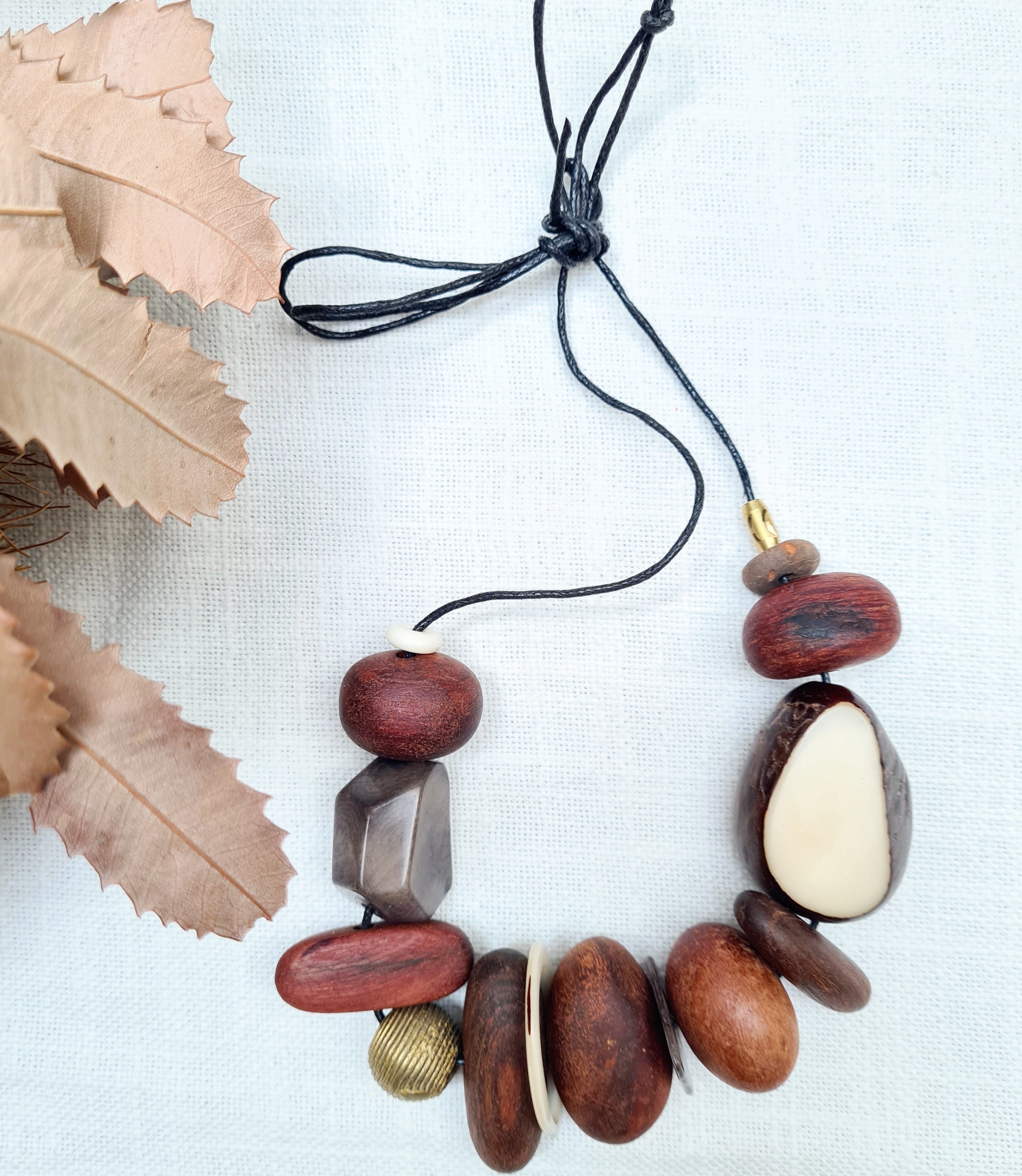 Eco Beads Necklaces Eco Beads The Spotted Quoll Banksia 
