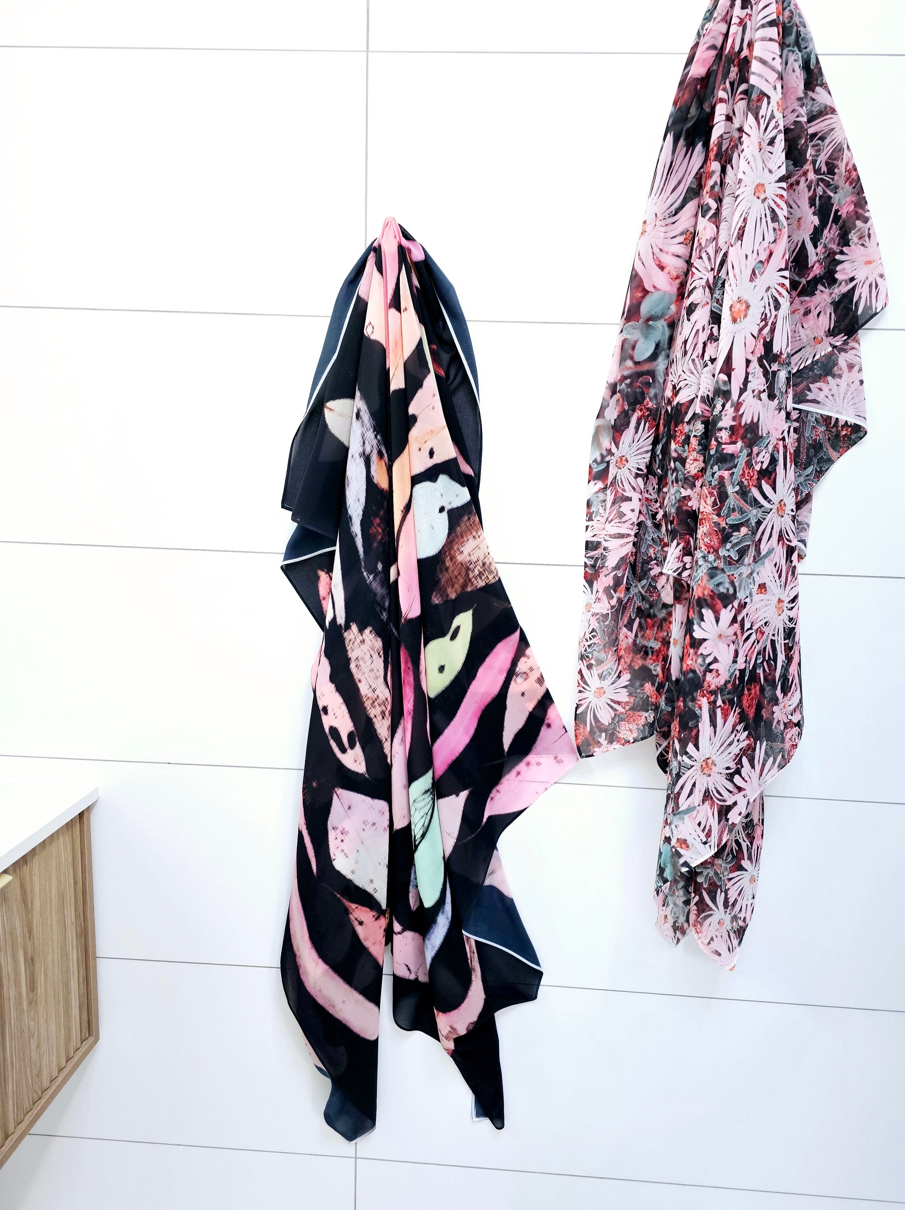 Pre - Order Silken Chic Scarves Scarf The Spotted Quoll Studio 