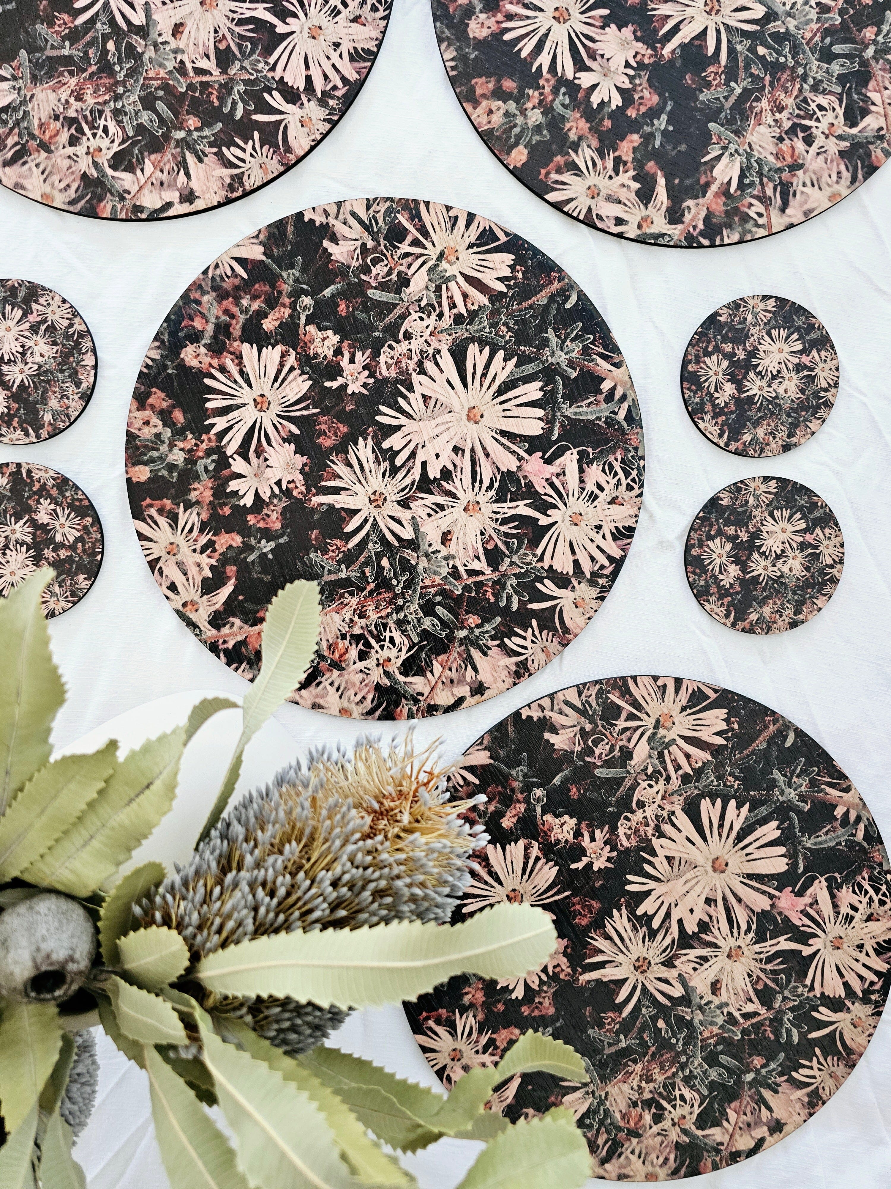 Placemat and Coaster Sets - The Spotted Quoll Studio table ware The Spotted Quoll 