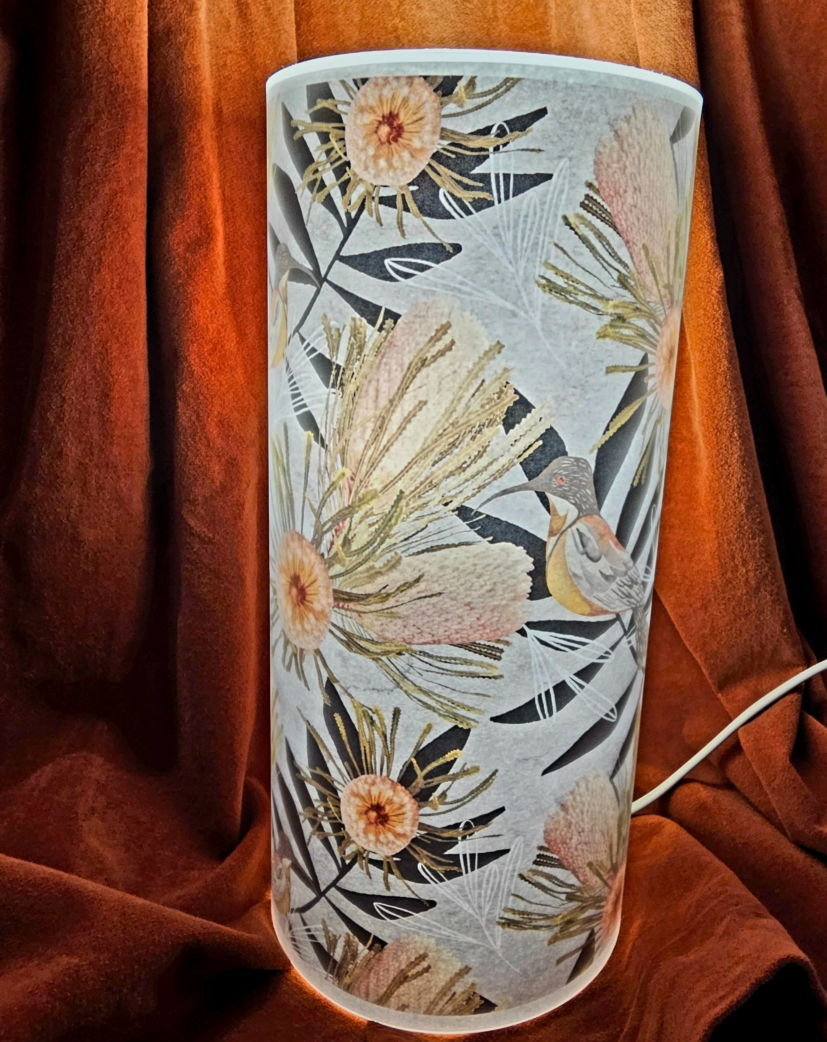 Aussie Made Lamps side table lamp The Spotted Quoll Summer Bouquet 