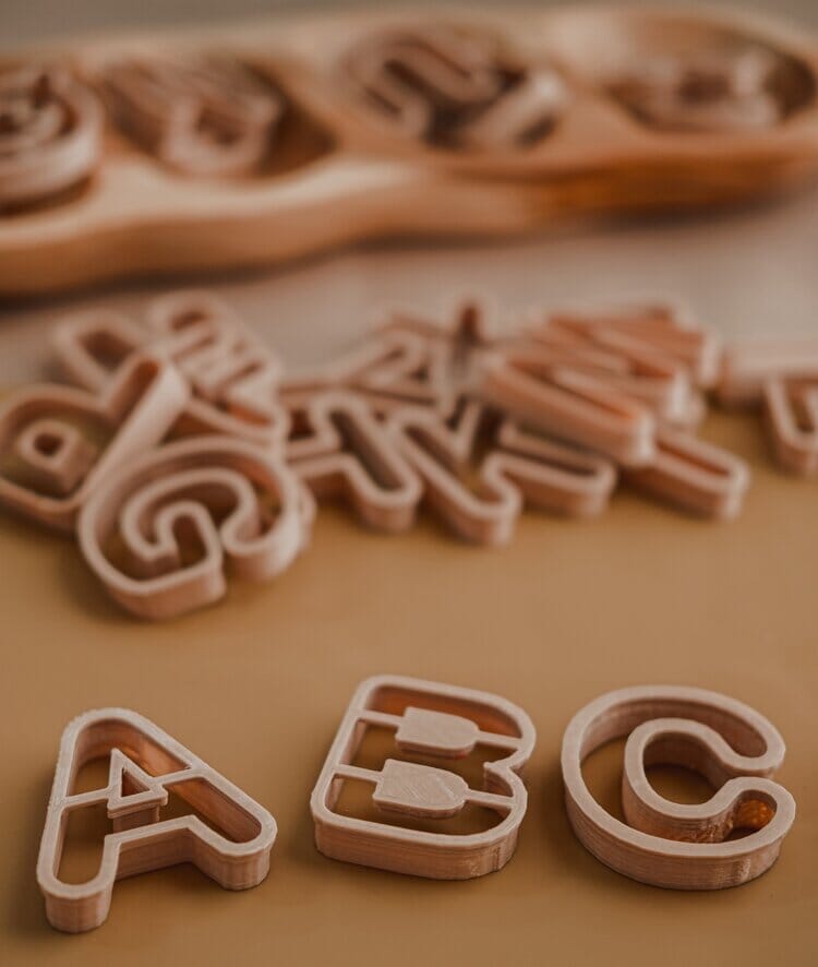 Eco Cookie cutters - Kinfolk & Pantry Cookie cutters Kinfolk Pantry Alphabet 