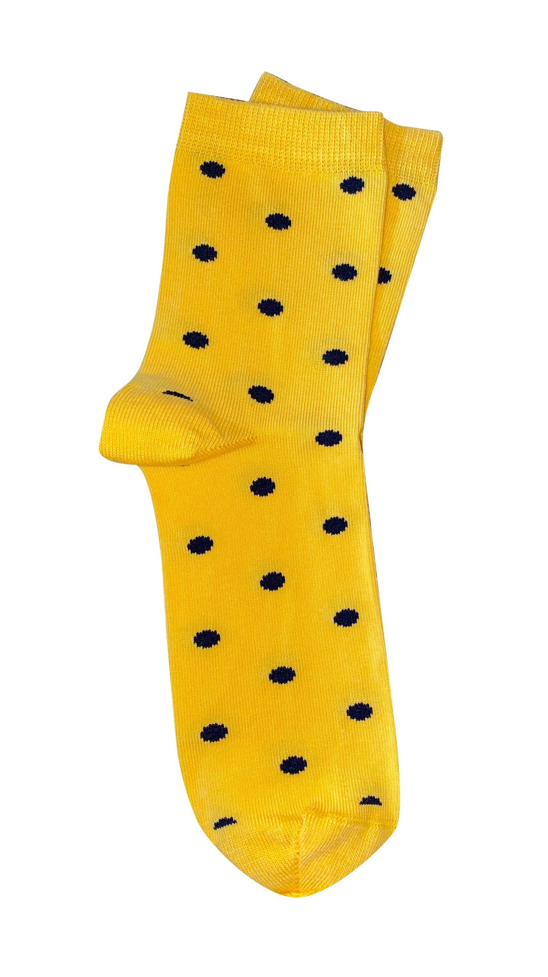 ‘Dotty’ Cotton Socks - Tightology socks Tightology Gold & Navy Dots Short 