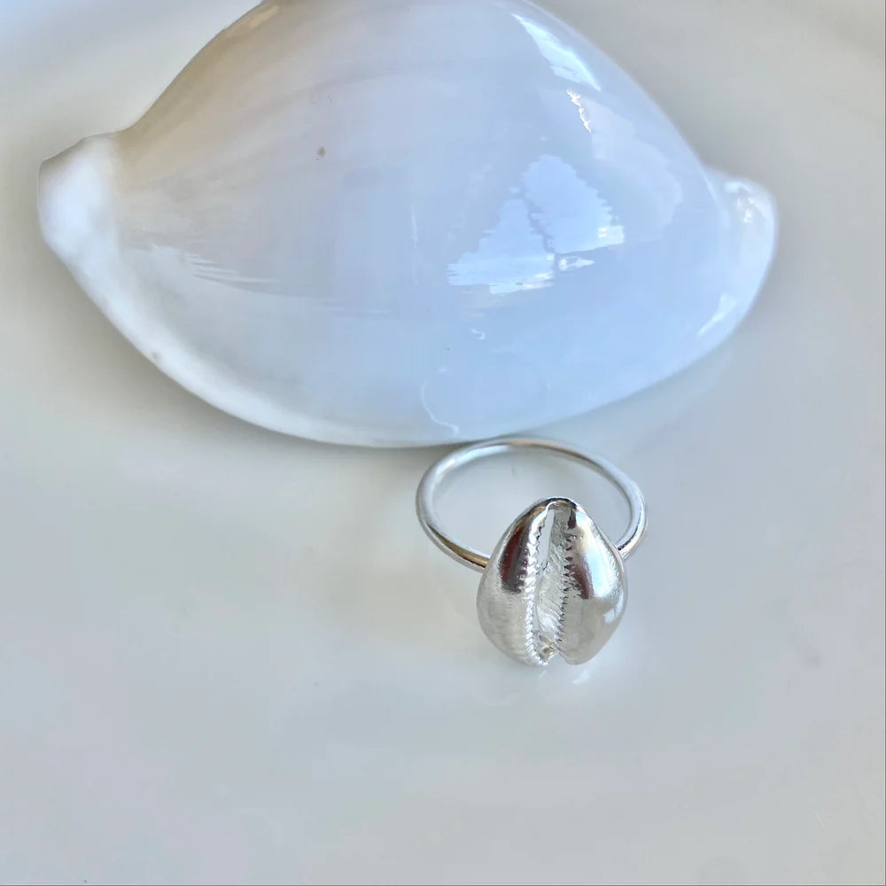 Tasmania Coastal Collection -Silver Rings Necklaces The rare and Beautiful Cowrie (T) 