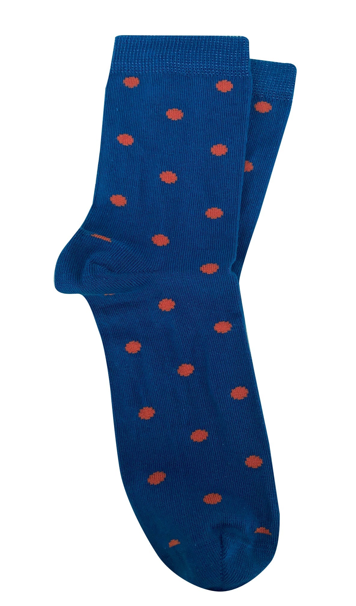 ‘Dotty’ Cotton Socks - Tightology socks Tightology Petrol & Rust Dots Short 
