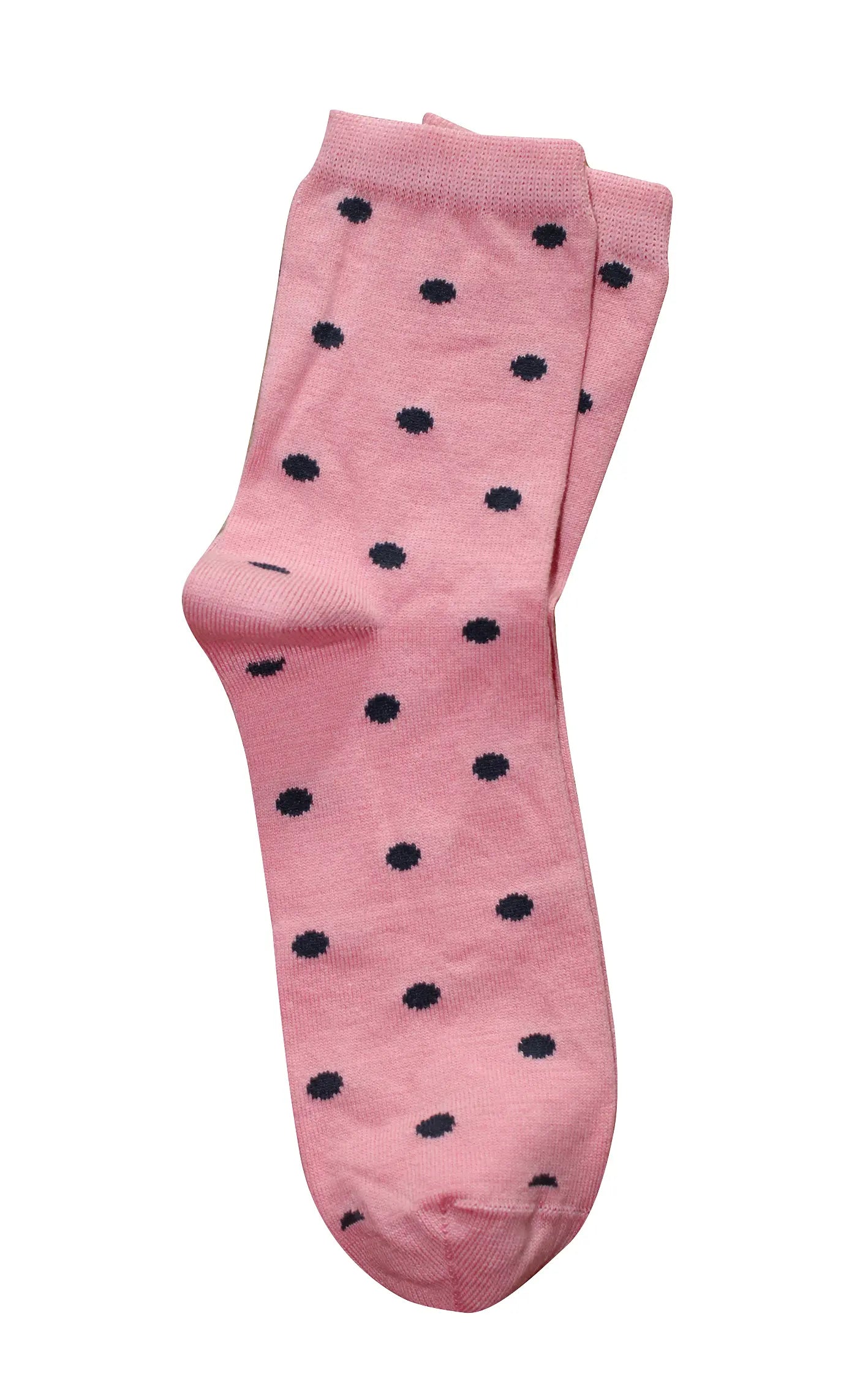 ‘Dotty’ Cotton Socks - Tightology socks Tightology Pink & Charcoal Dots Short 