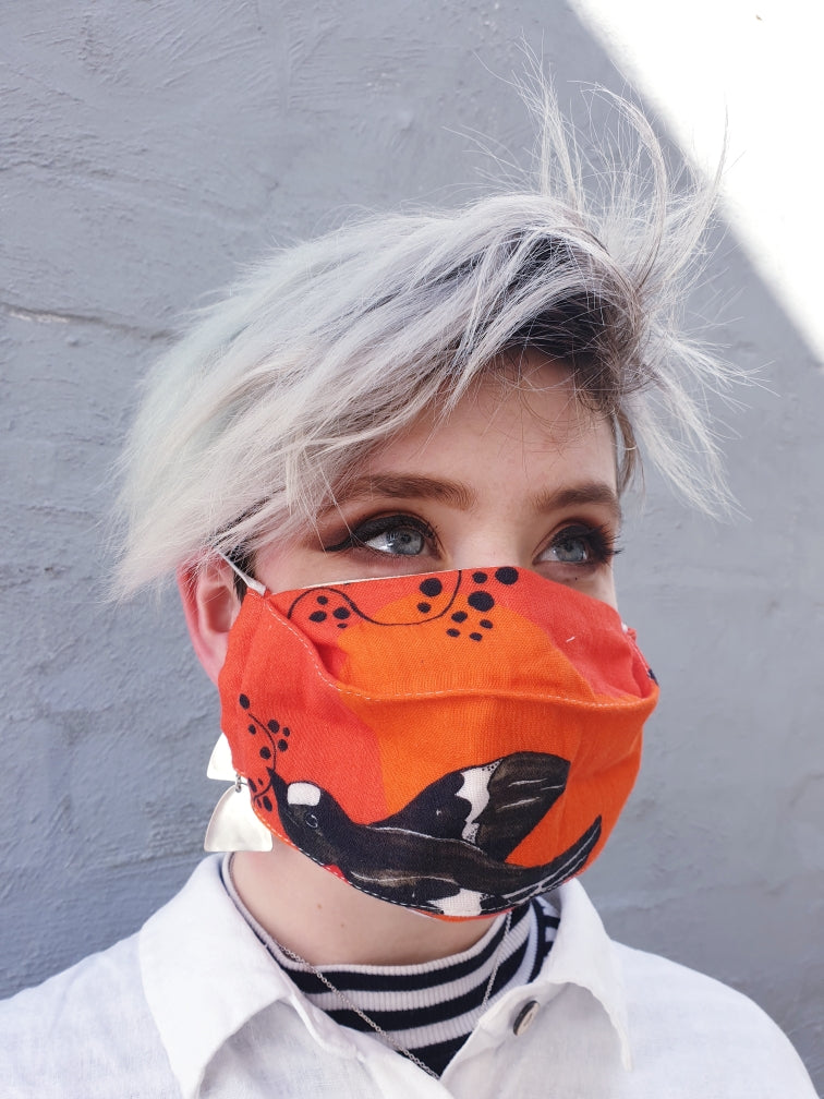 Organic Cotton Face Masks Face Mask The Spotted Quoll 