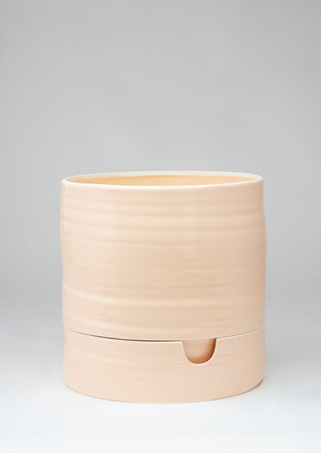 Self Watering Plant Pot Pots angus and Celeste Tall Burnt Coral 