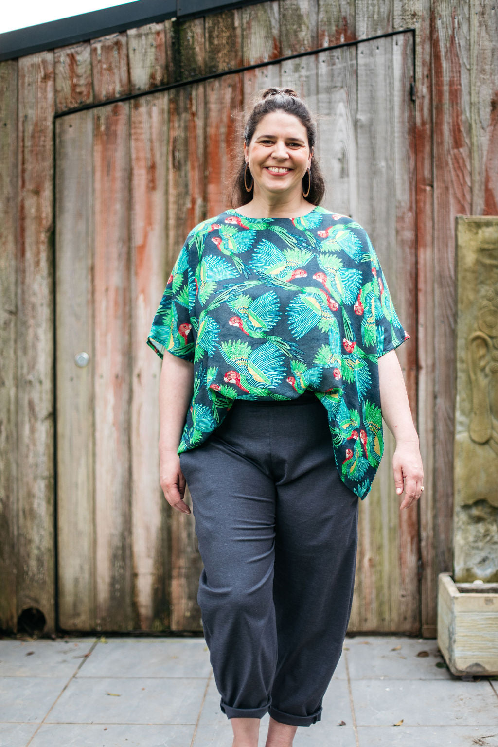 Freedom Top Organic Cotton - Eastern Rosella Top The Spotted Quoll 