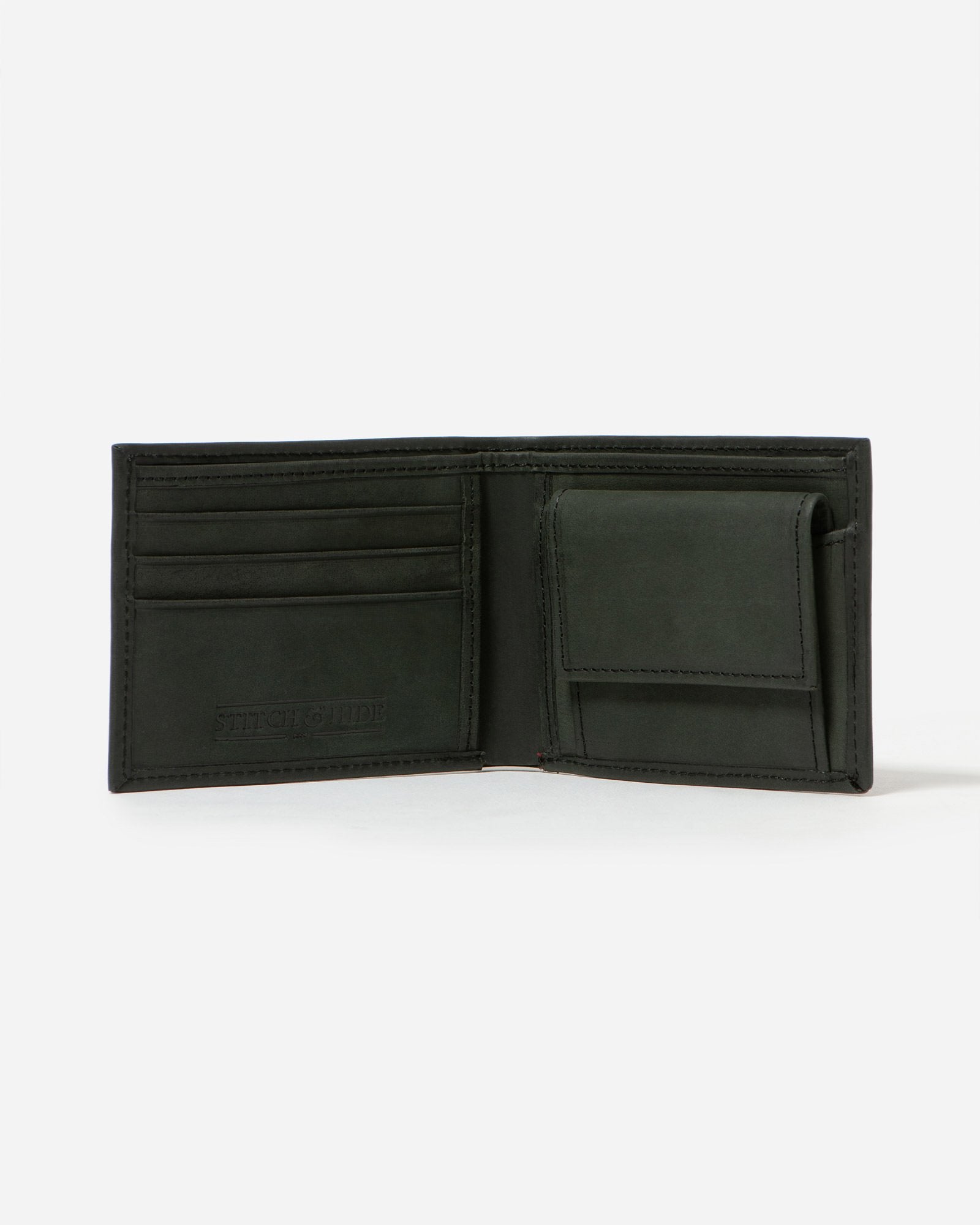 George Wallet - Stitch & Hide Handbags, Wallets & Cases Stitch and Hide Black 