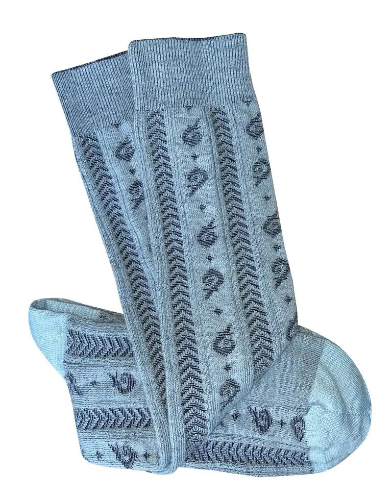Merino Knee High Socks - Tightology socks Tightology Alba Blue 