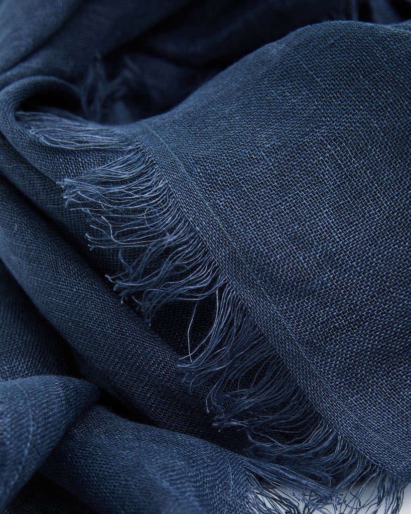 Fringed Linen Scarf - Cloth + Co Scarf Cloth & Co 