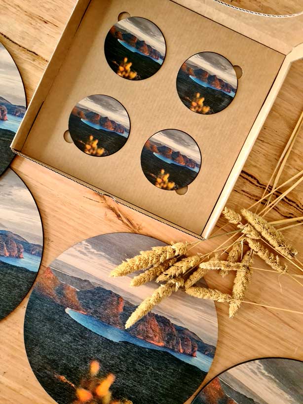 Placemat and Coaster Sets - Hamish Lockett placemats The Spotted Quoll 
