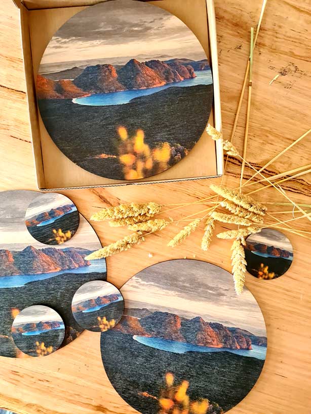Placemat and Coaster Sets - Hamish Lockett placemats The Spotted Quoll 