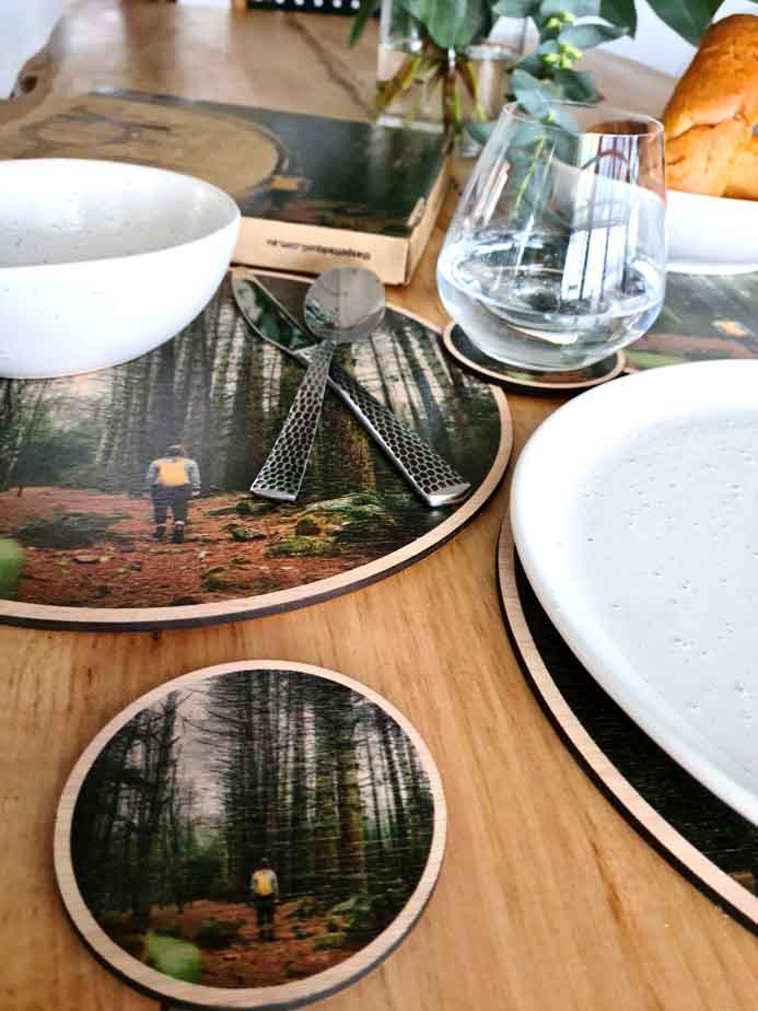 Placemat and Coaster Sets - Hamish Lockett placemats The Spotted Quoll 