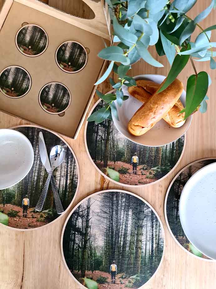 Placemat and Coaster Sets - Hamish Lockett placemats The Spotted Quoll 