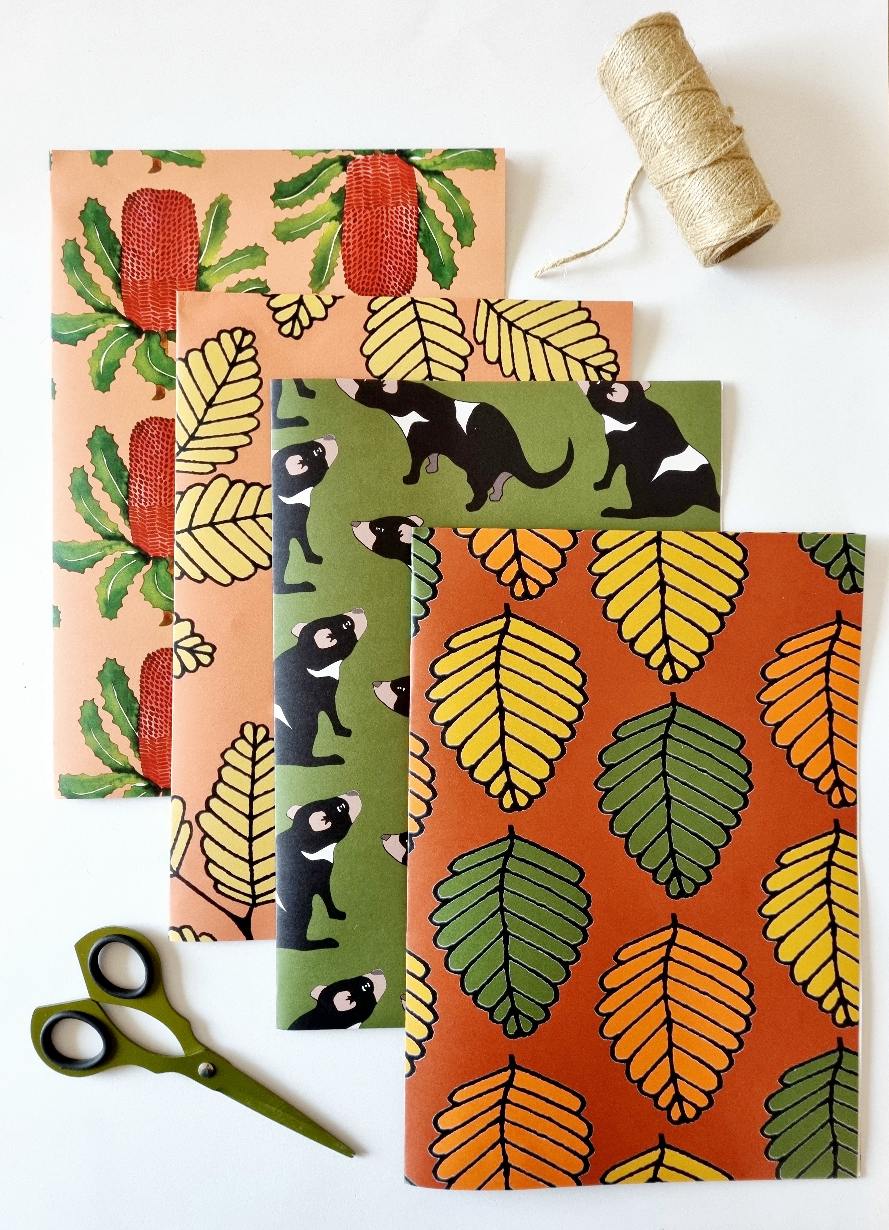 Wrapping Paper- Bosa Art Co Gift Tags & Labels Bosa Art Co 