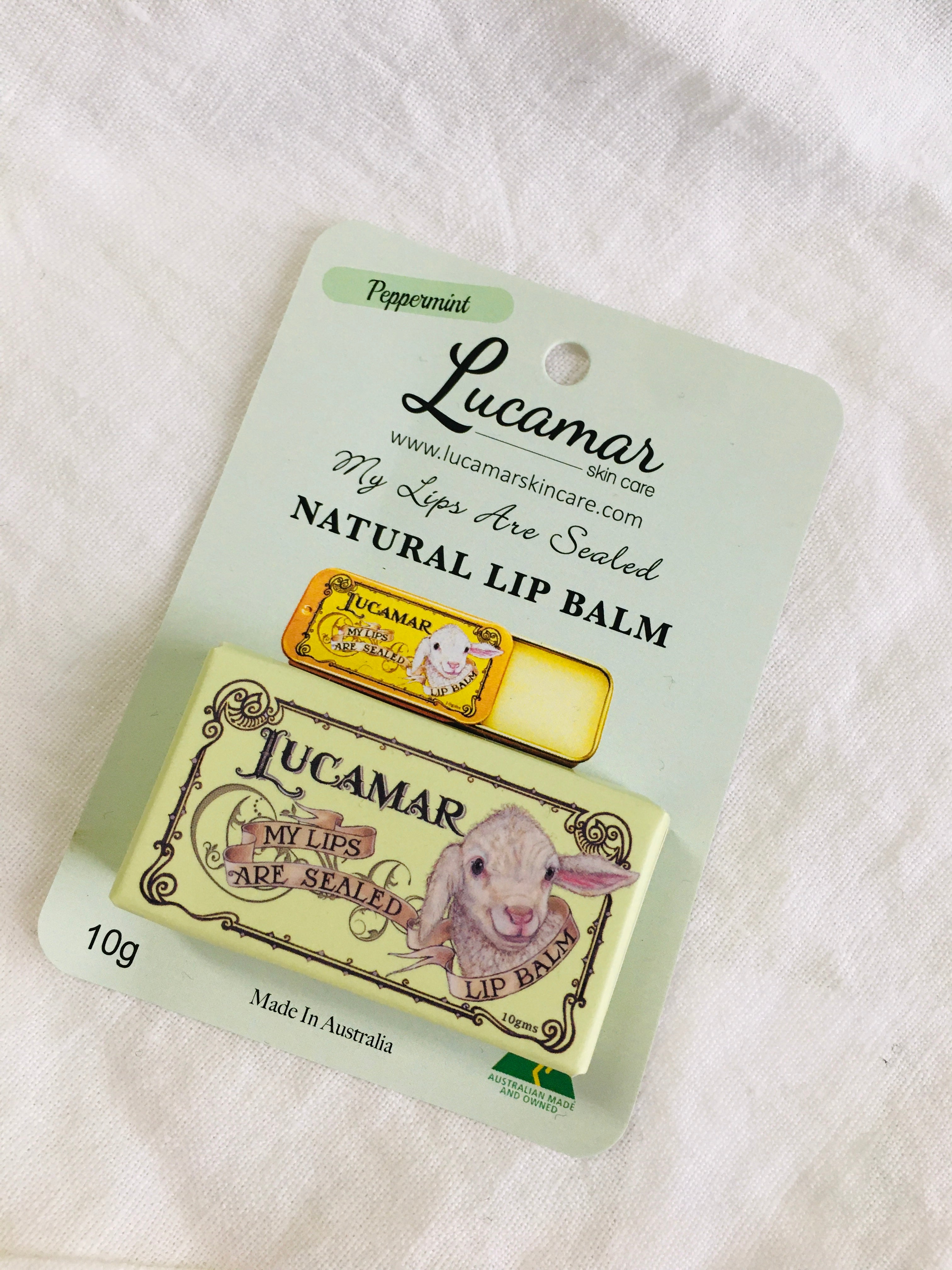 Lucamar - Natural Lip Balms Skin Care Lucamar Skin Care Peppermint 